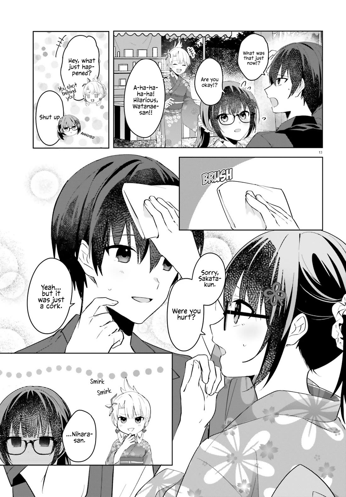 The Plain-Looking Girl, Who Became My Fiancée, Is Only Cute at Home chapter 19 page 13