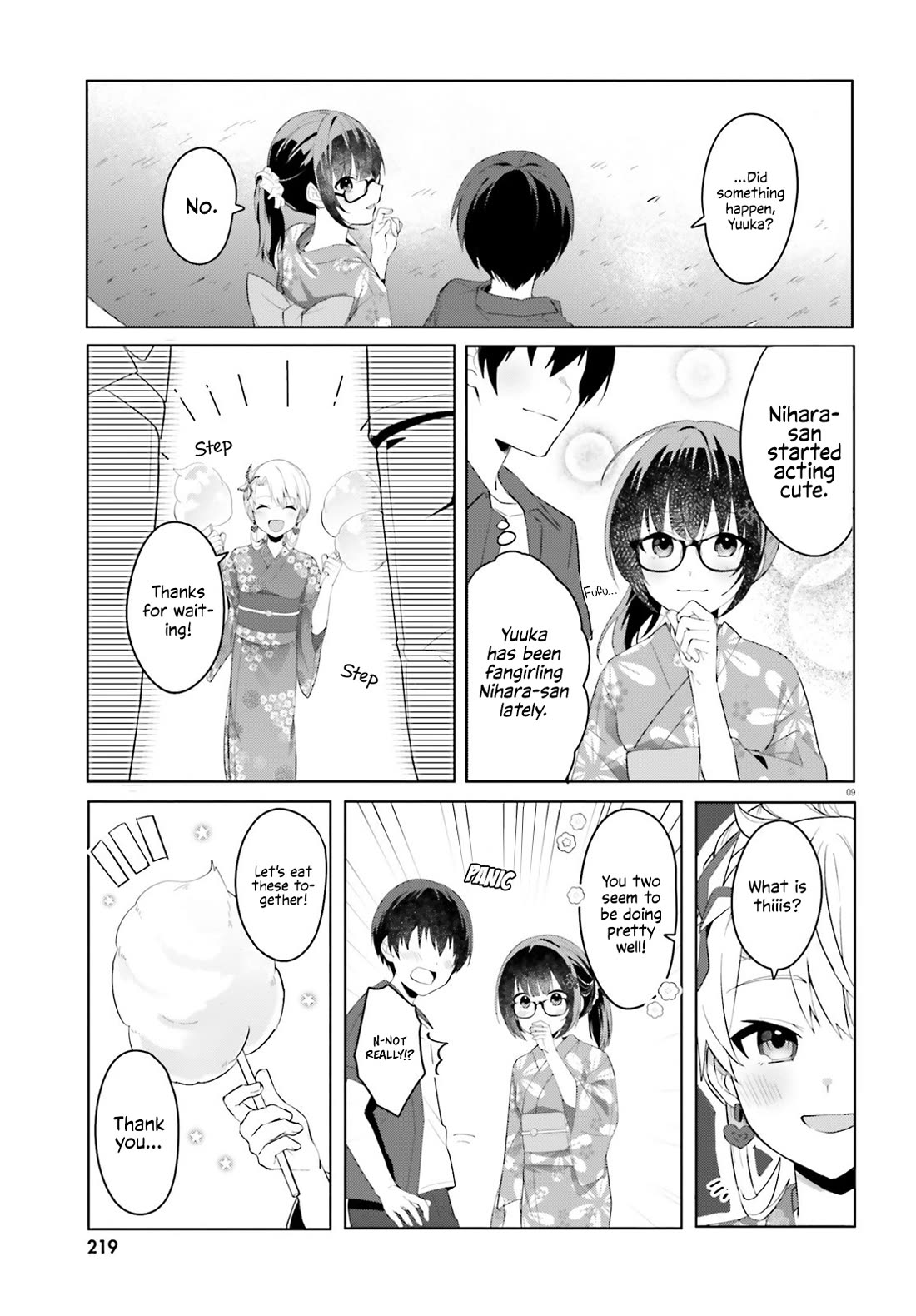 The Plain-Looking Girl, Who Became My Fiancée, Is Only Cute at Home chapter 19 page 9