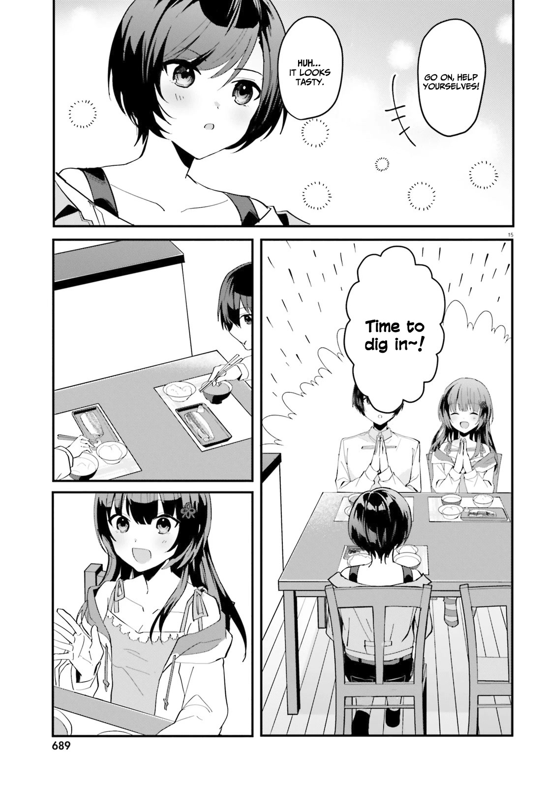 The Plain-Looking Girl, Who Became My Fiancée, Is Only Cute at Home chapter 7 page 16