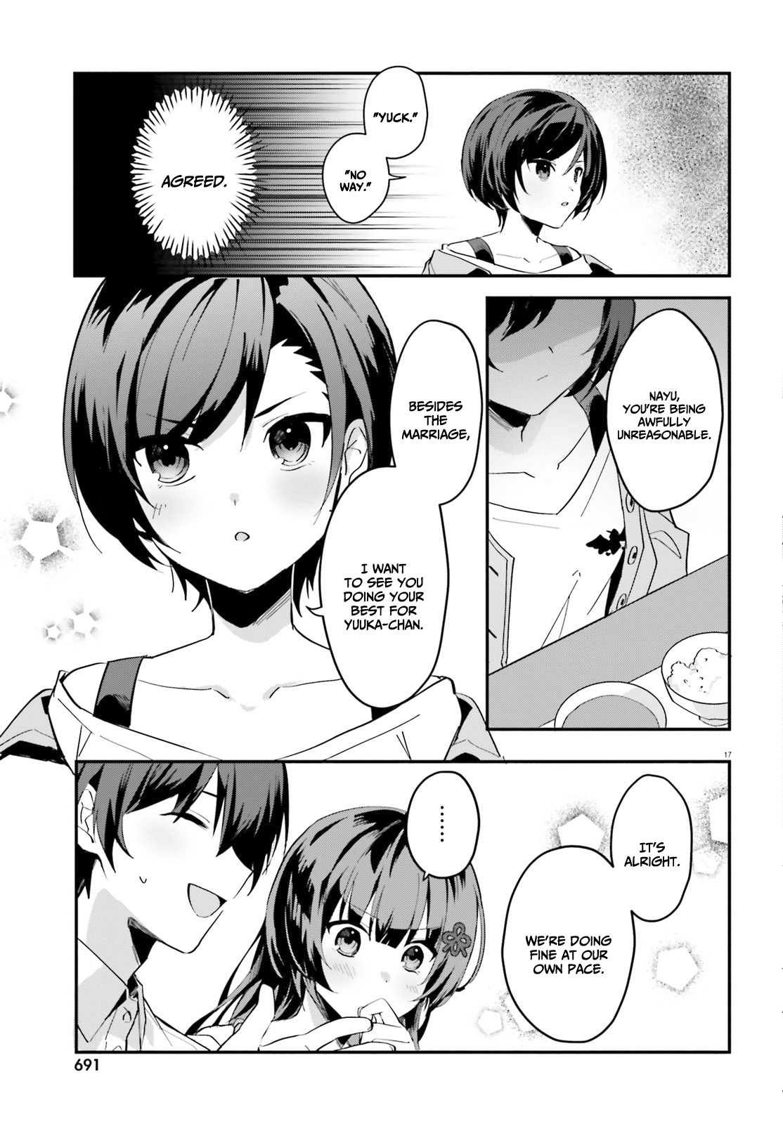 The Plain-Looking Girl, Who Became My Fiancée, Is Only Cute at Home chapter 7 page 18