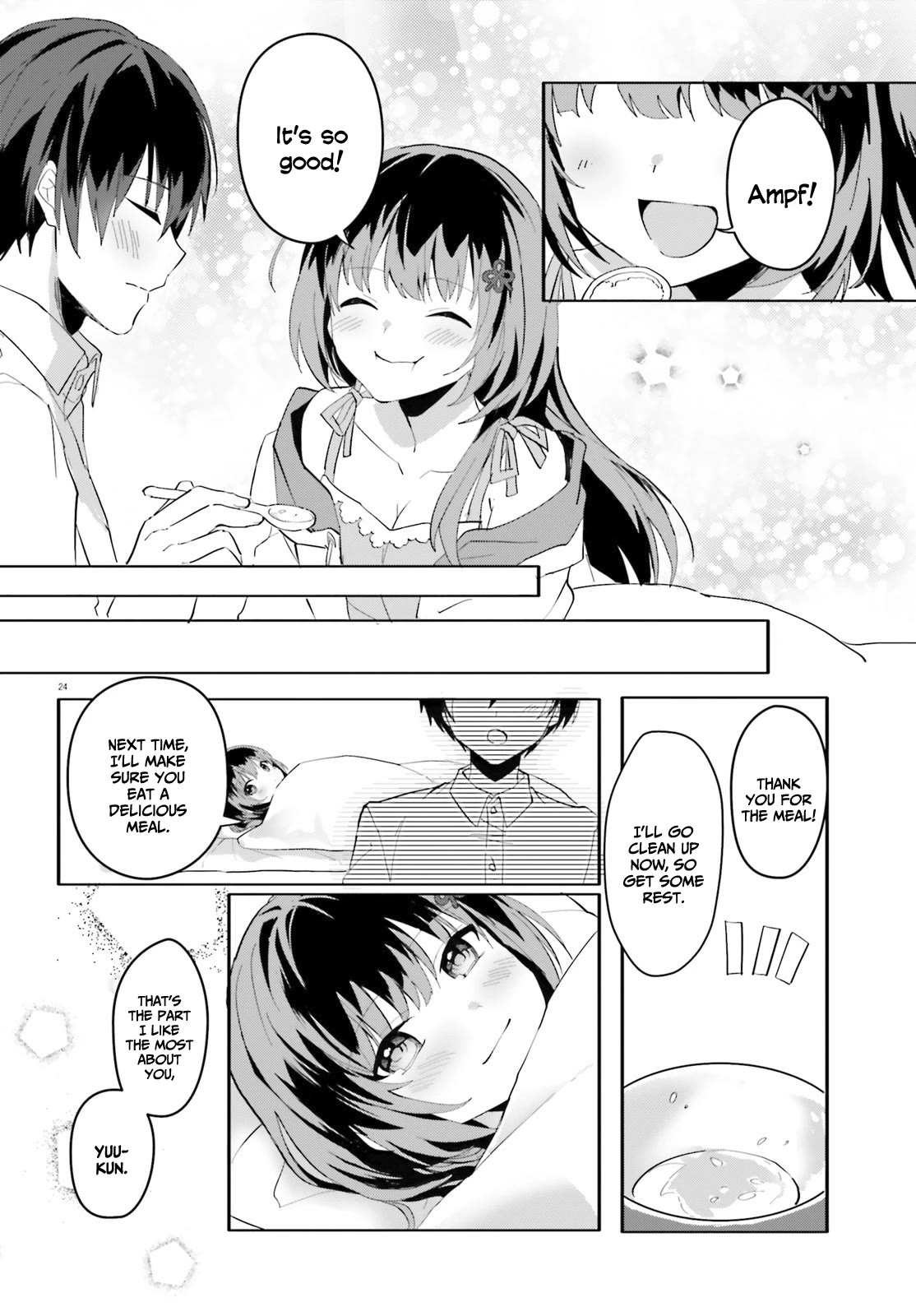 The Plain-Looking Girl, Who Became My Fiancée, Is Only Cute at Home chapter 9 page 25