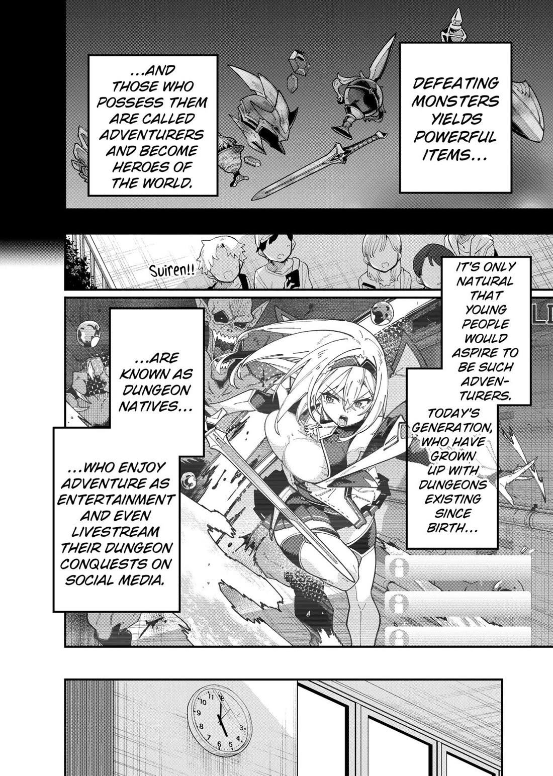 The Plain Salary Man Turned Out to Be a Hero: He was Invincible, Only to Be Exposed on His Niece's Dungeon Stream chapter 1 page 10
