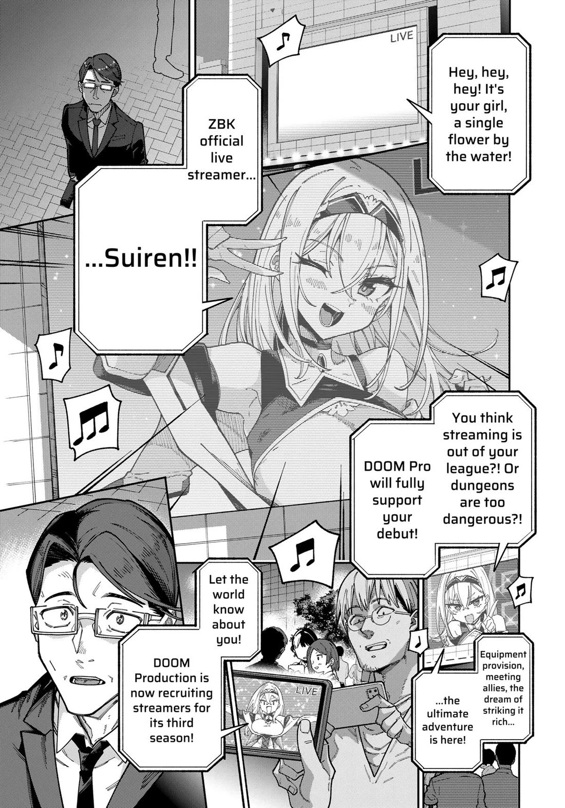 The Plain Salary Man Turned Out to Be a Hero: He was Invincible, Only to Be Exposed on His Niece's Dungeon Stream chapter 1 page 15