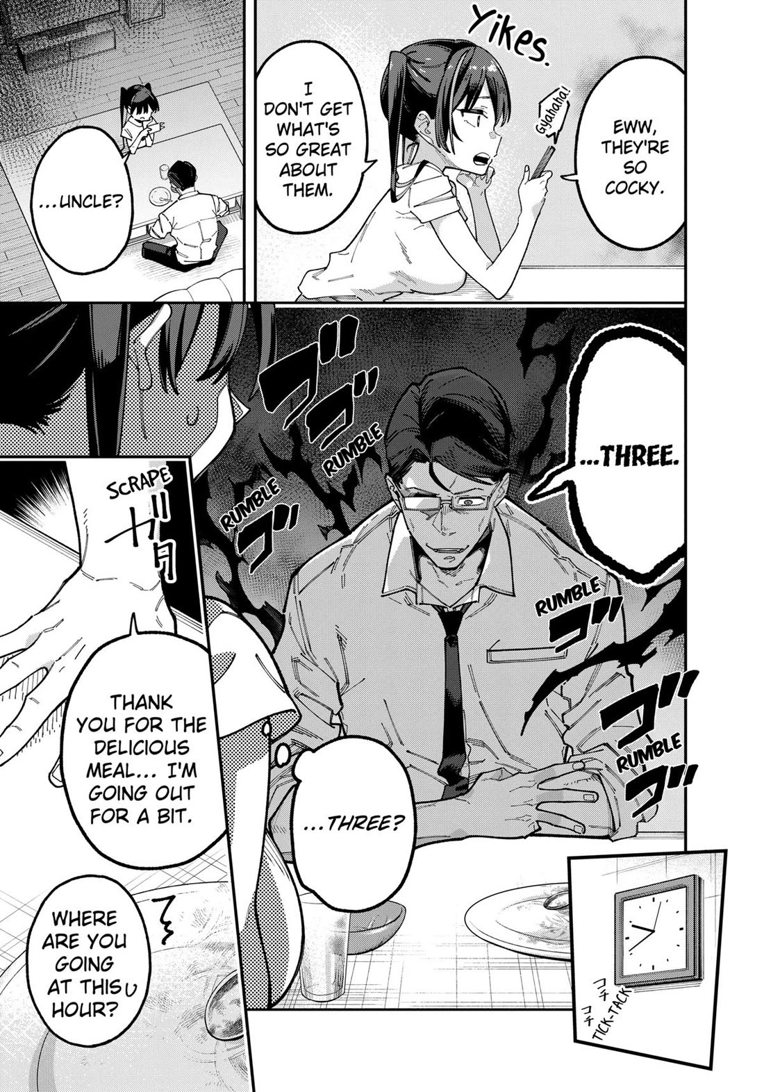 The Plain Salary Man Turned Out to Be a Hero: He was Invincible, Only to Be Exposed on His Niece's Dungeon Stream chapter 1 page 23