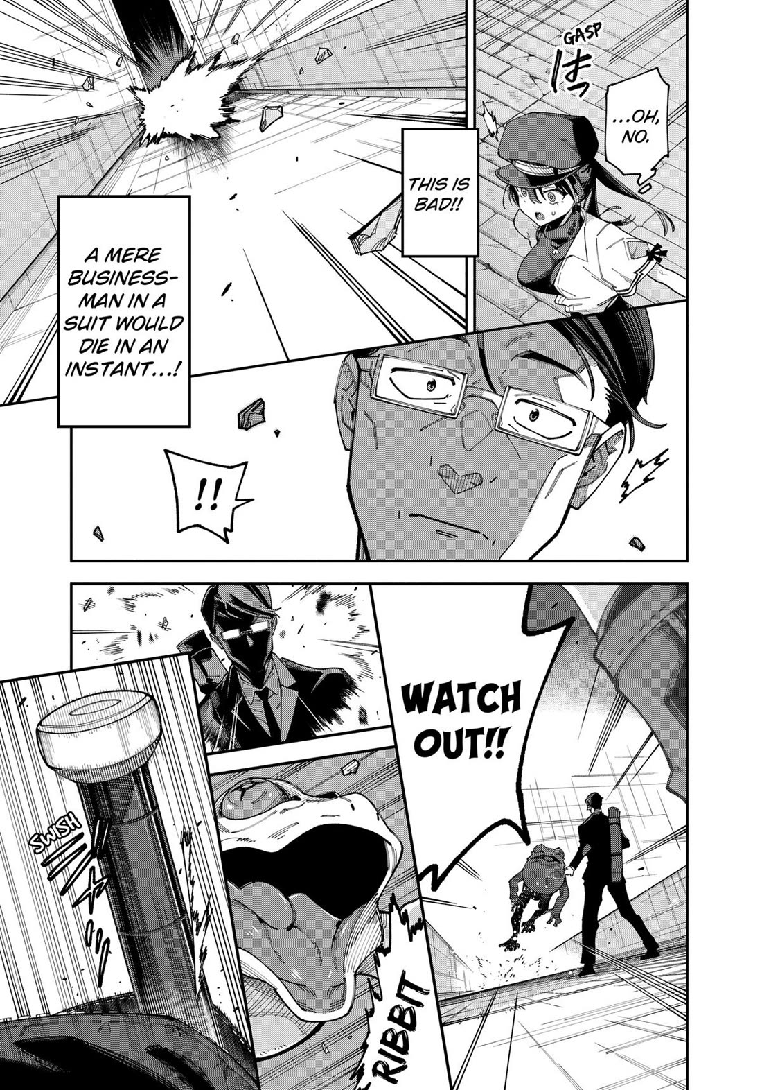 The Plain Salary Man Turned Out to Be a Hero: He was Invincible, Only to Be Exposed on His Niece's Dungeon Stream chapter 1 page 33