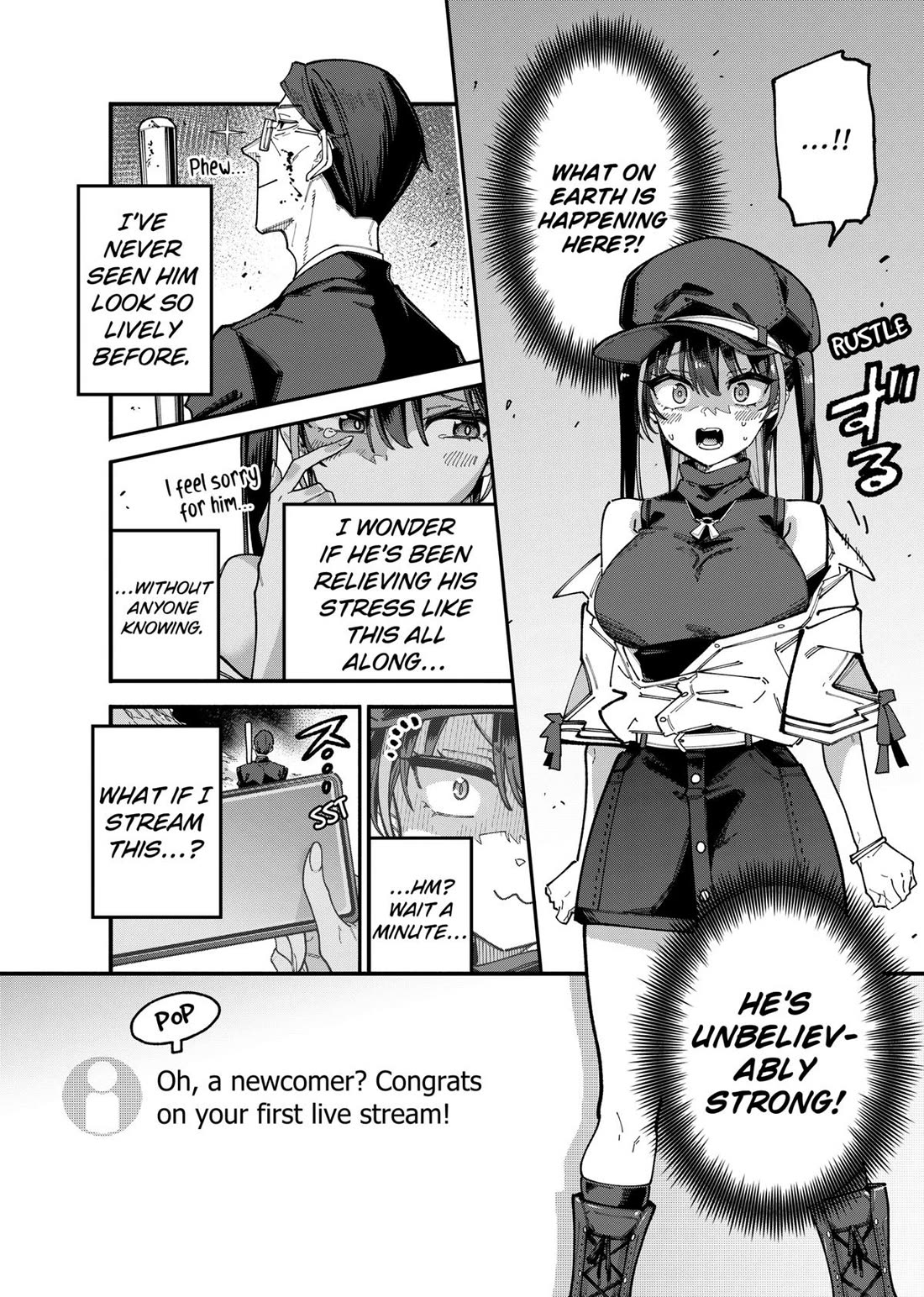 The Plain Salary Man Turned Out to Be a Hero: He was Invincible, Only to Be Exposed on His Niece's Dungeon Stream chapter 1 page 38