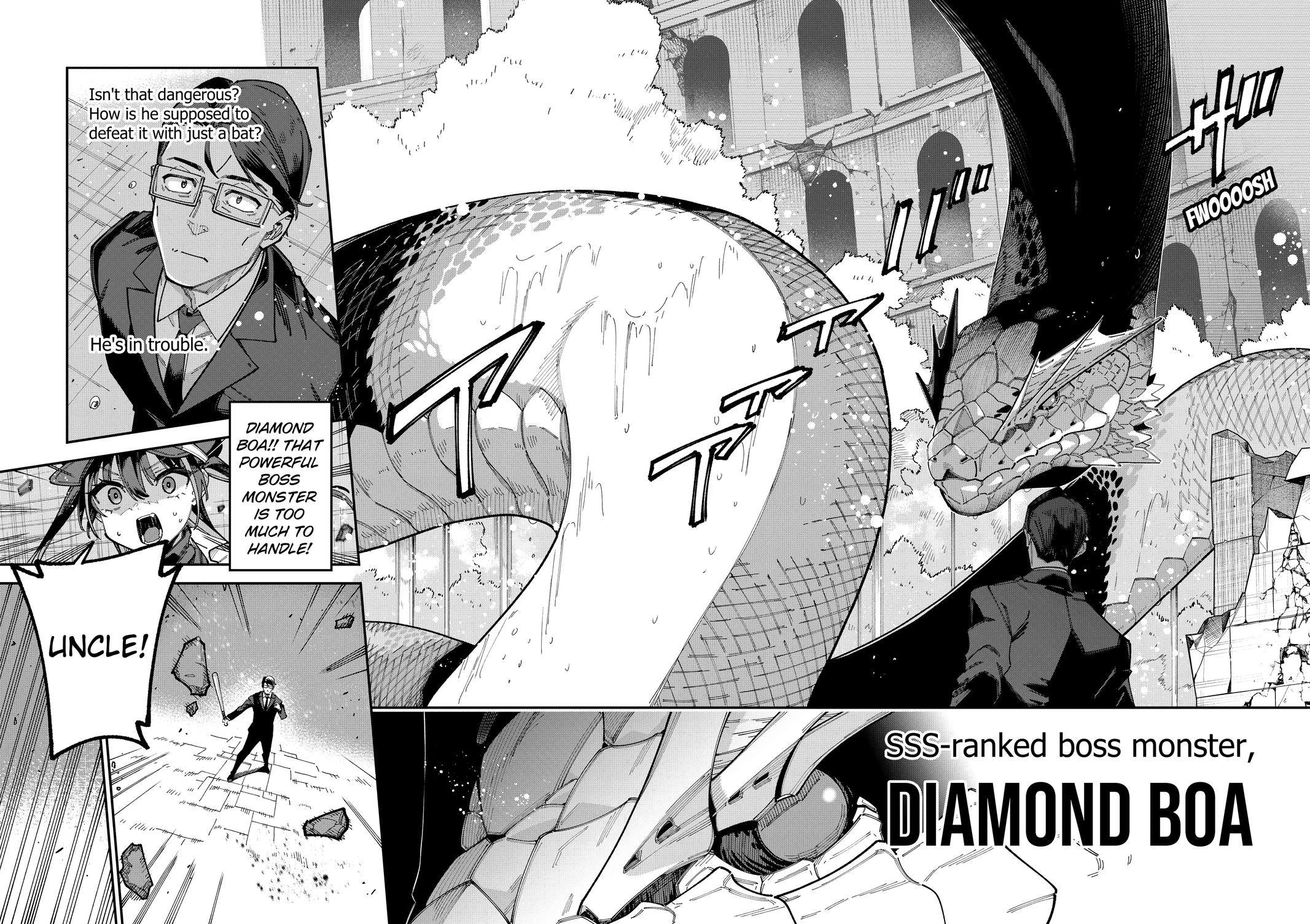 The Plain Salary Man Turned Out to Be a Hero: He was Invincible, Only to Be Exposed on His Niece's Dungeon Stream chapter 1 page 40