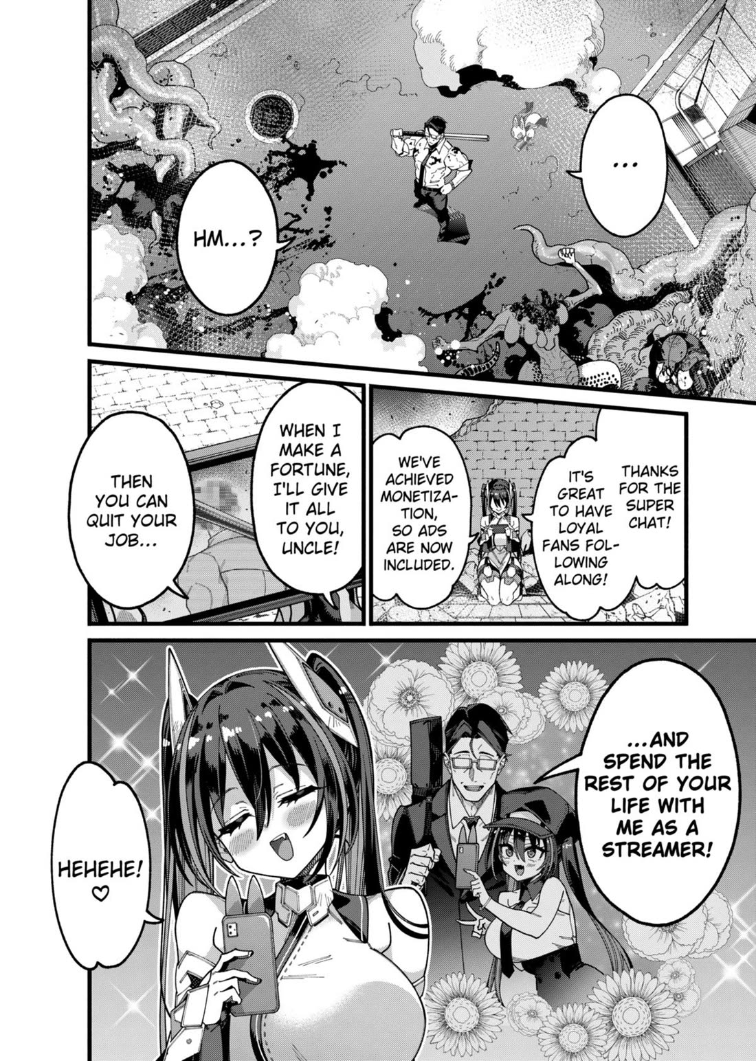 The Plain Salary Man Turned Out to Be a Hero: He was Invincible, Only to Be Exposed on His Niece's Dungeon Stream chapter 11 page 10