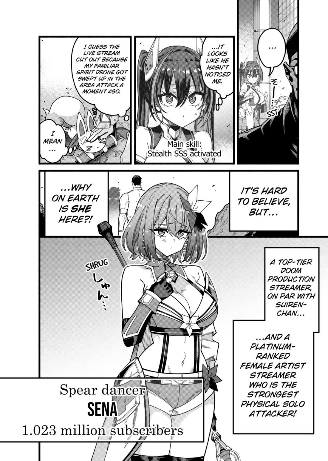 The Plain Salary Man Turned Out to Be a Hero: He was Invincible, Only to Be Exposed on His Niece's Dungeon Stream chapter 11 page 18