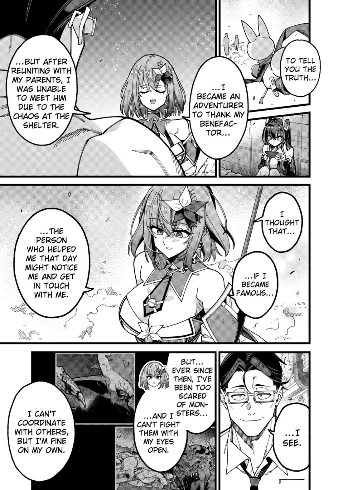 The Plain Salary Man Turned Out to Be a Hero: He was Invincible, Only to Be Exposed on His Niece's Dungeon Stream chapter 13 page 11