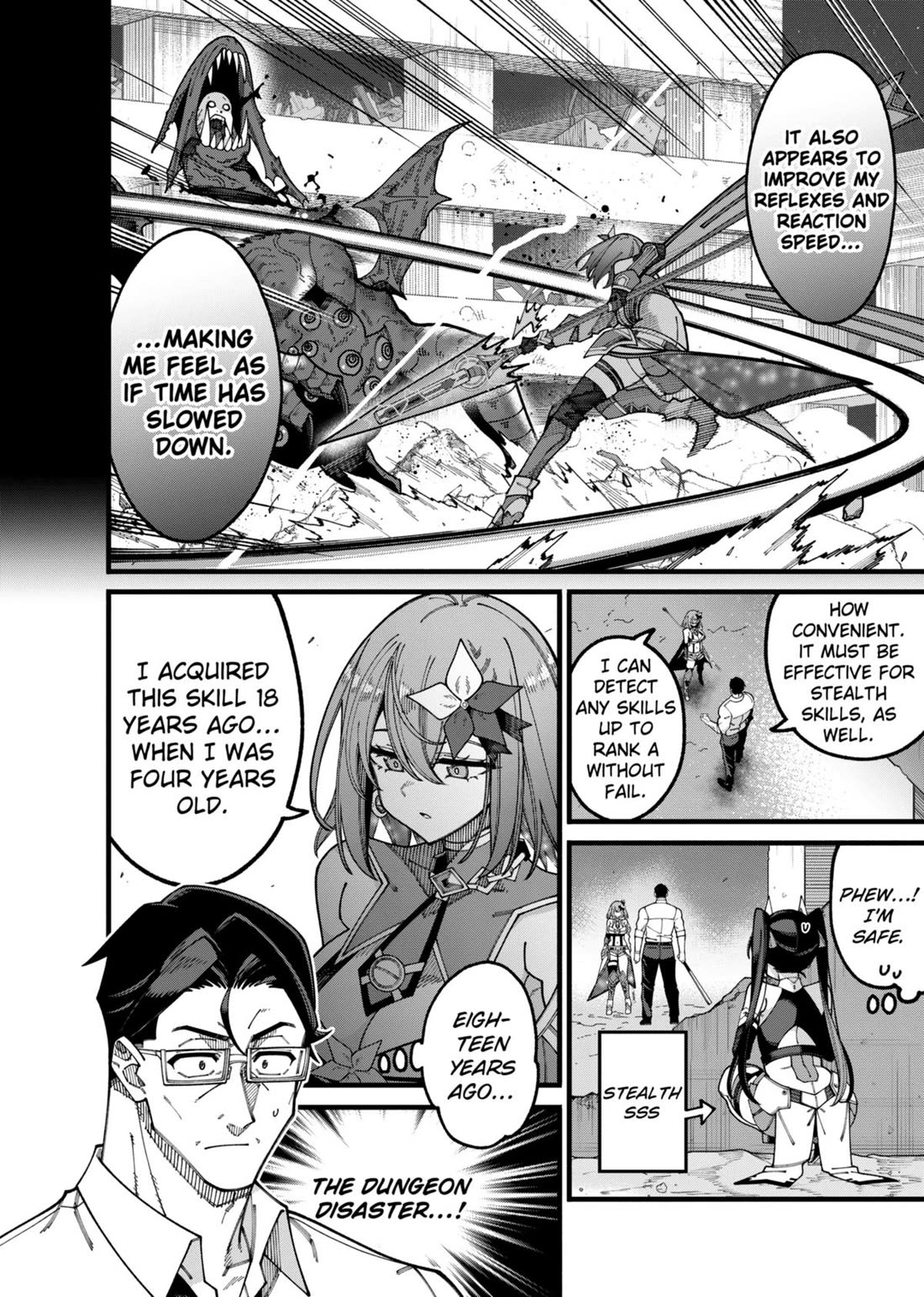 The Plain Salary Man Turned Out to Be a Hero: He was Invincible, Only to Be Exposed on His Niece's Dungeon Stream chapter 13 page 4