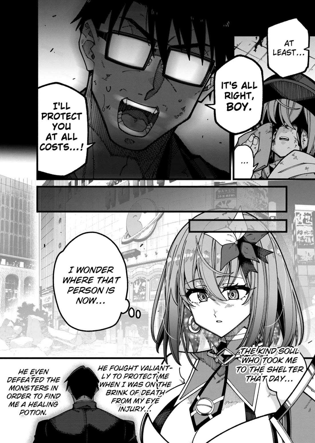The Plain Salary Man Turned Out to Be a Hero: He was Invincible, Only to Be Exposed on His Niece's Dungeon Stream chapter 13 page 8