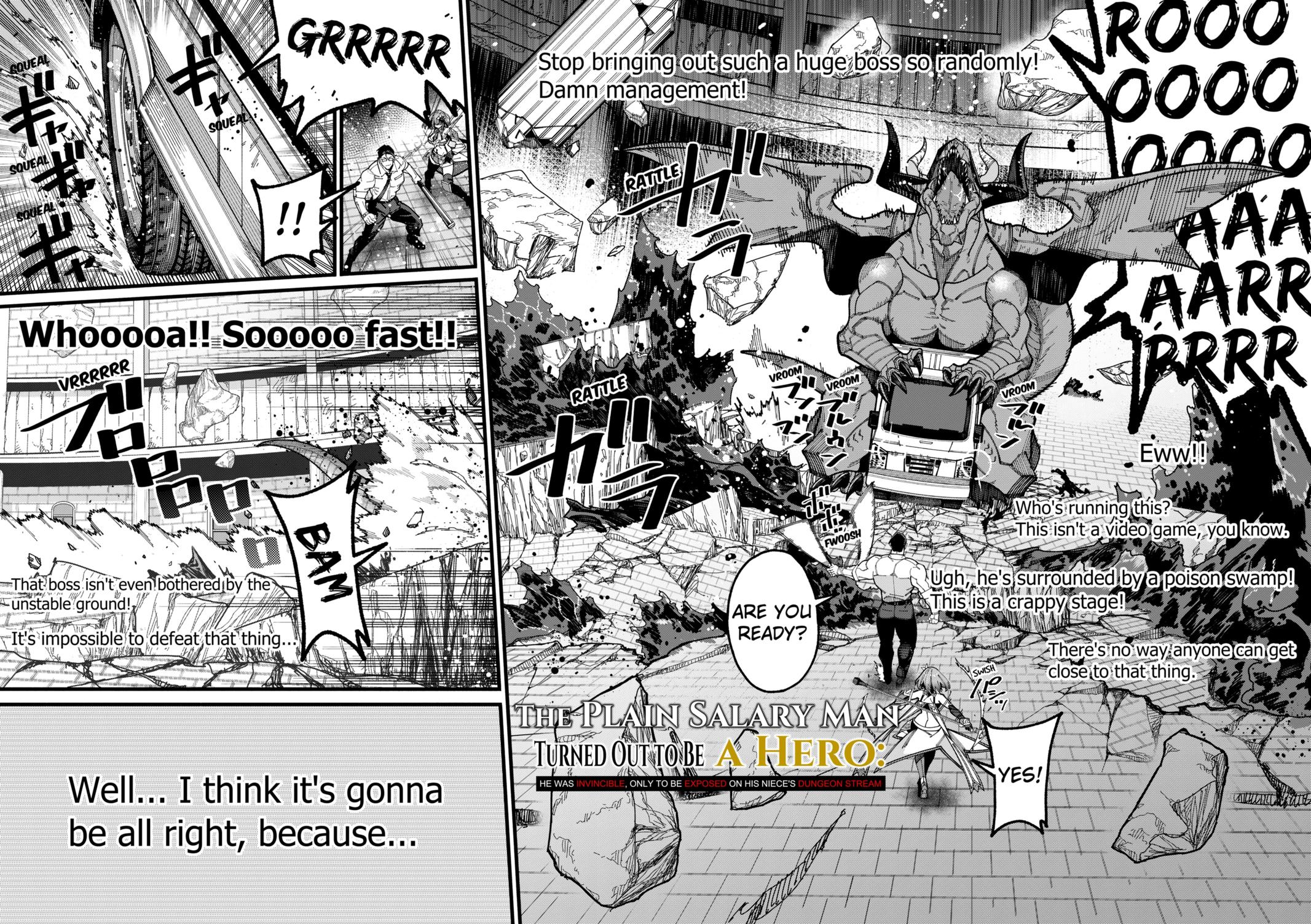 The Plain Salary Man Turned Out to Be a Hero: He was Invincible, Only to Be Exposed on His Niece's Dungeon Stream chapter 15 page 2