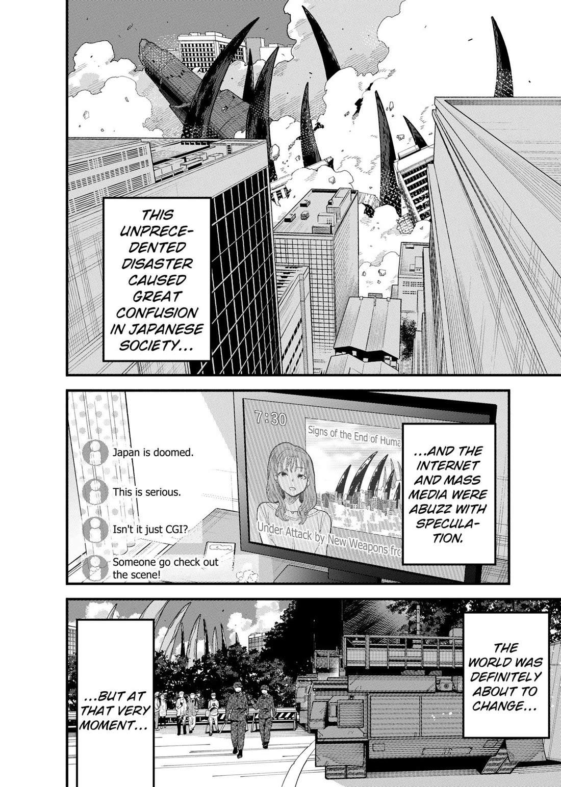 The Plain Salary Man Turned Out to Be a Hero: He was Invincible, Only to Be Exposed on His Niece's Dungeon Stream chapter 2 page 3
