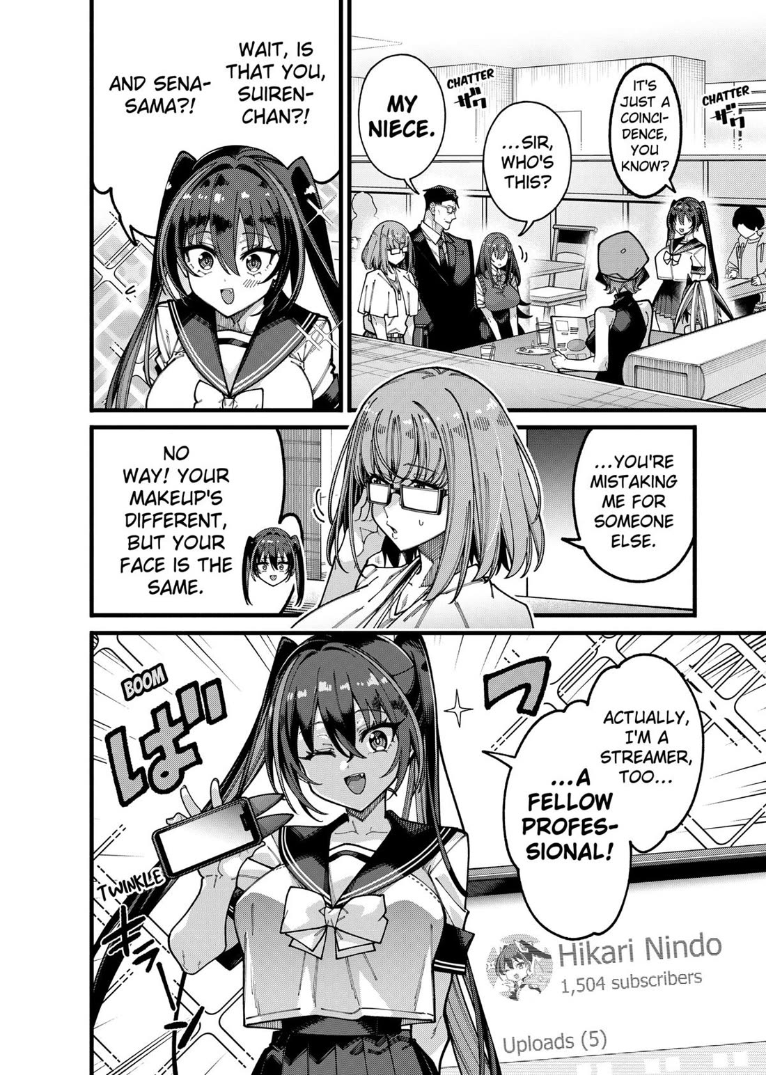 The Plain Salary Man Turned Out to Be a Hero: He was Invincible, Only to Be Exposed on His Niece's Dungeon Stream chapter 21 page 2