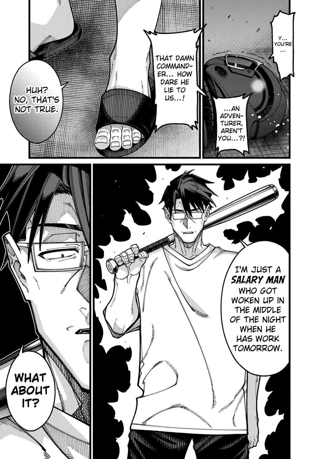 The Plain Salary Man Turned Out to Be a Hero: He was Invincible, Only to Be Exposed on His Niece's Dungeon Stream chapter 22 page 13