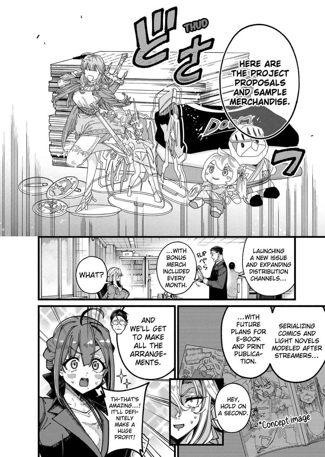 The Plain Salary Man Turned Out to Be a Hero: He was Invincible, Only to Be Exposed on His Niece's Dungeon Stream chapter 23 page 6