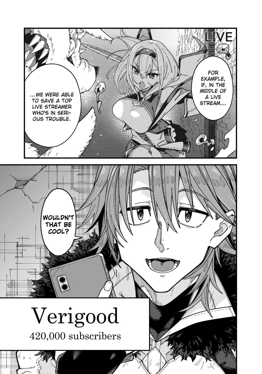 The Plain Salary Man Turned Out to Be a Hero: He was Invincible, Only to Be Exposed on His Niece's Dungeon Stream chapter 3 page 17