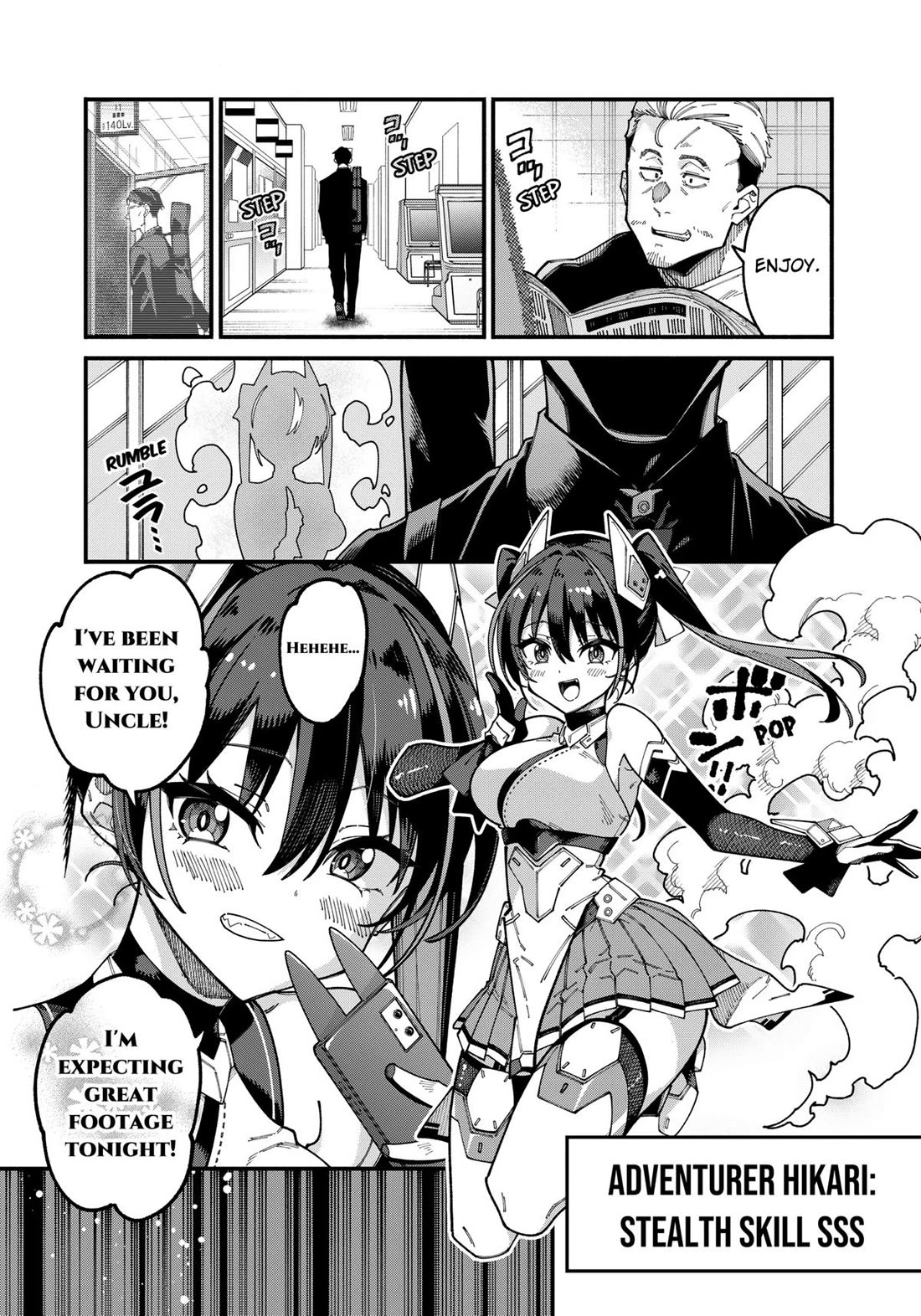 The Plain Salary Man Turned Out to Be a Hero: He was Invincible, Only to Be Exposed on His Niece's Dungeon Stream chapter 4 page 5