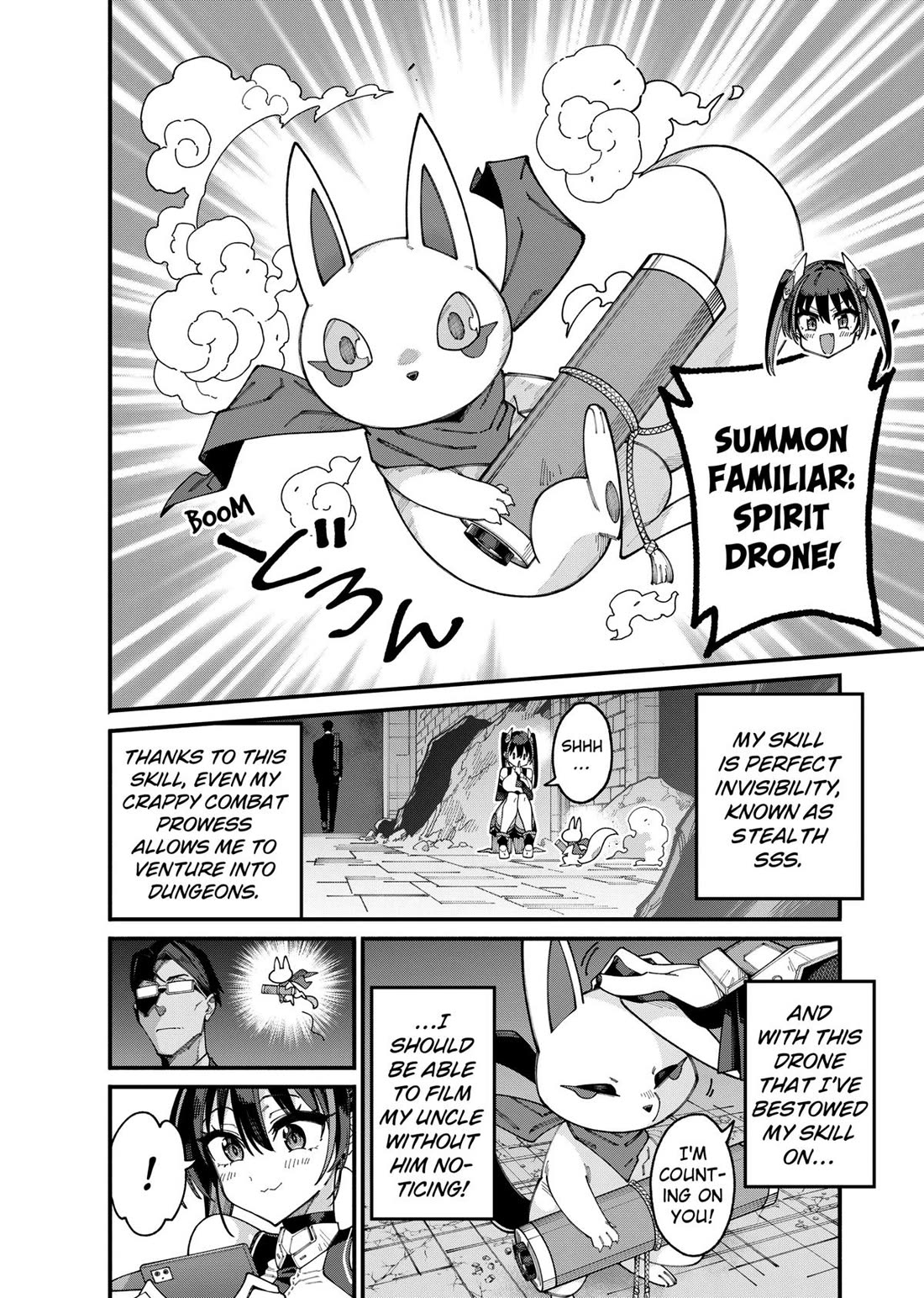The Plain Salary Man Turned Out to Be a Hero: He was Invincible, Only to Be Exposed on His Niece's Dungeon Stream chapter 4 page 6