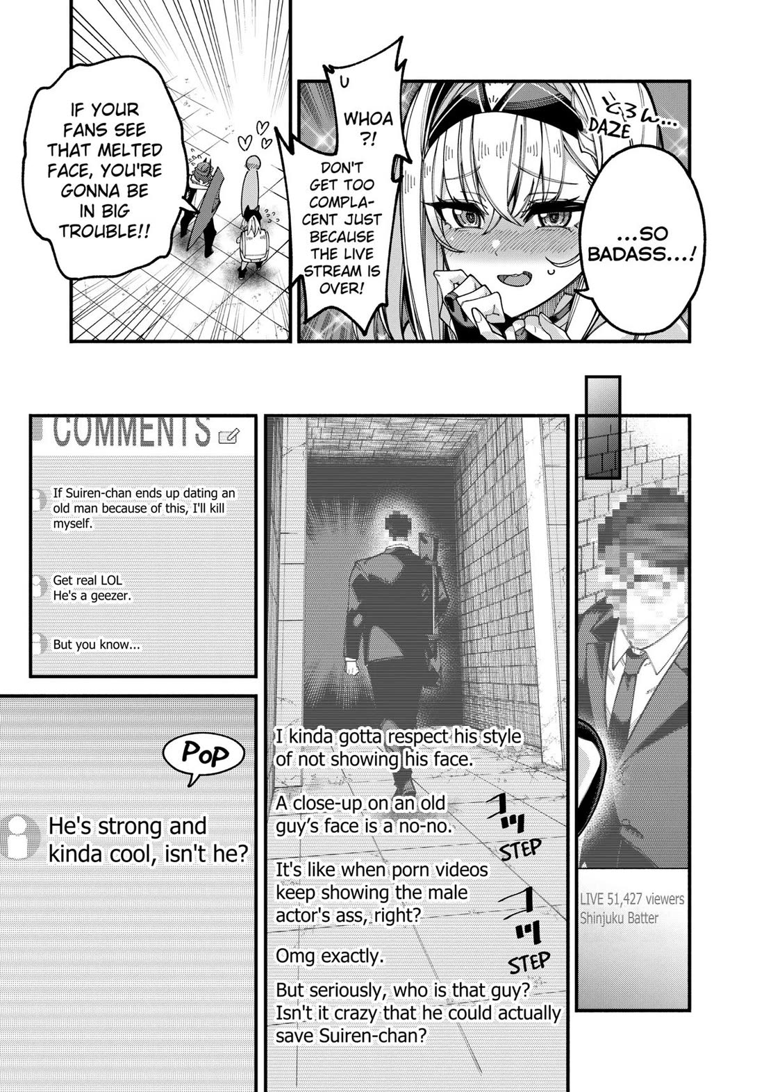 The Plain Salary Man Turned Out to Be a Hero: He was Invincible, Only to Be Exposed on His Niece's Dungeon Stream chapter 5 page 13