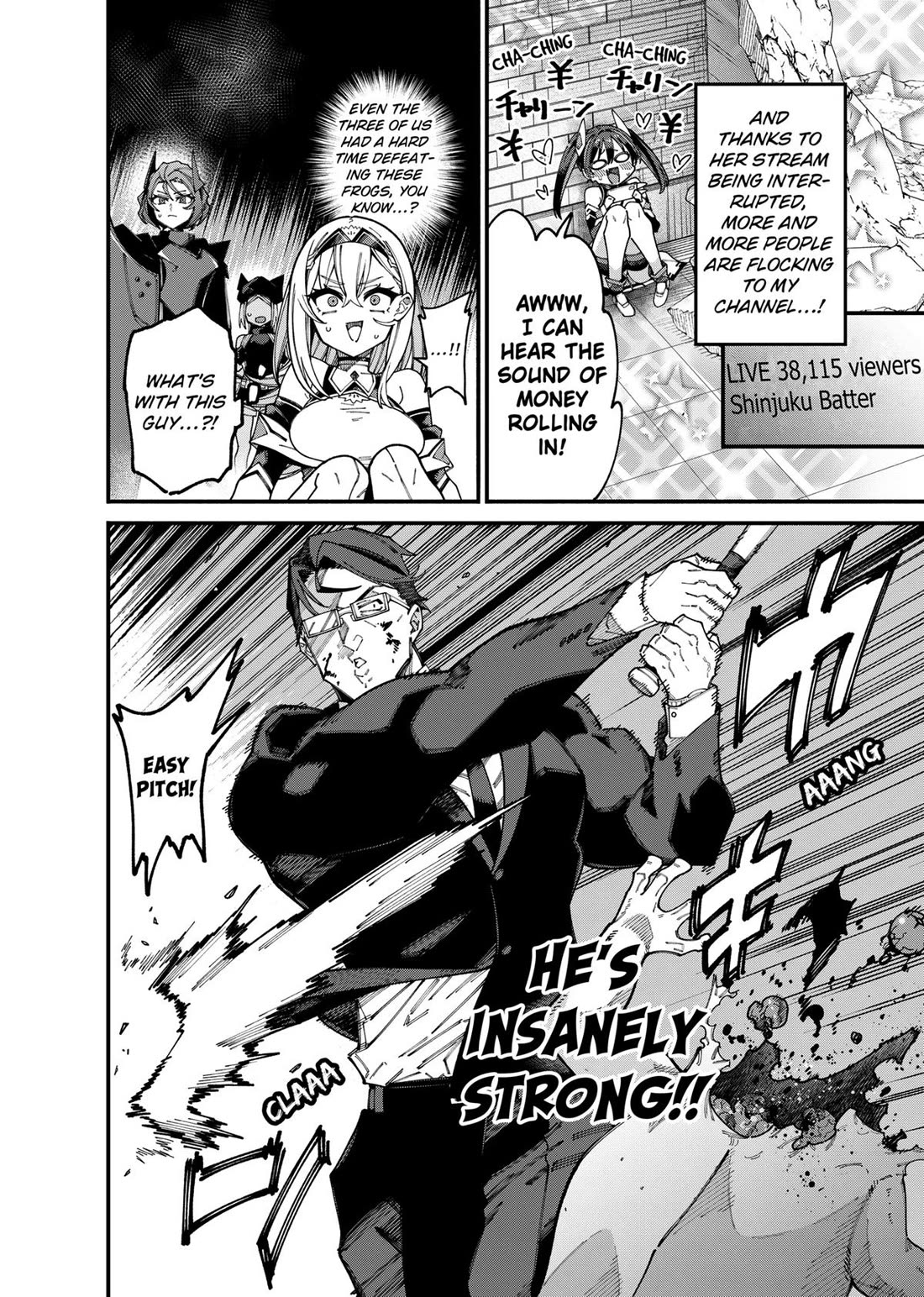 The Plain Salary Man Turned Out to Be a Hero: He was Invincible, Only to Be Exposed on His Niece's Dungeon Stream chapter 5 page 4