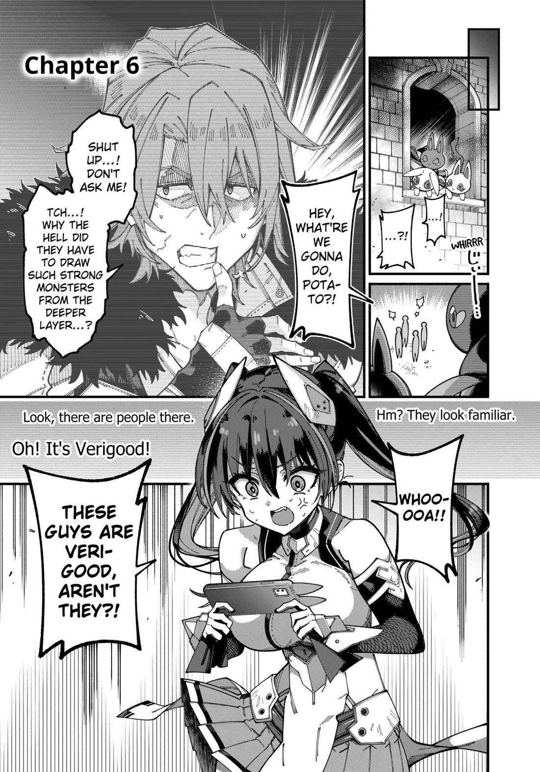 The Plain Salary Man Turned Out to Be a Hero: He was Invincible, Only to Be Exposed on His Niece's Dungeon Stream chapter 6 page 1