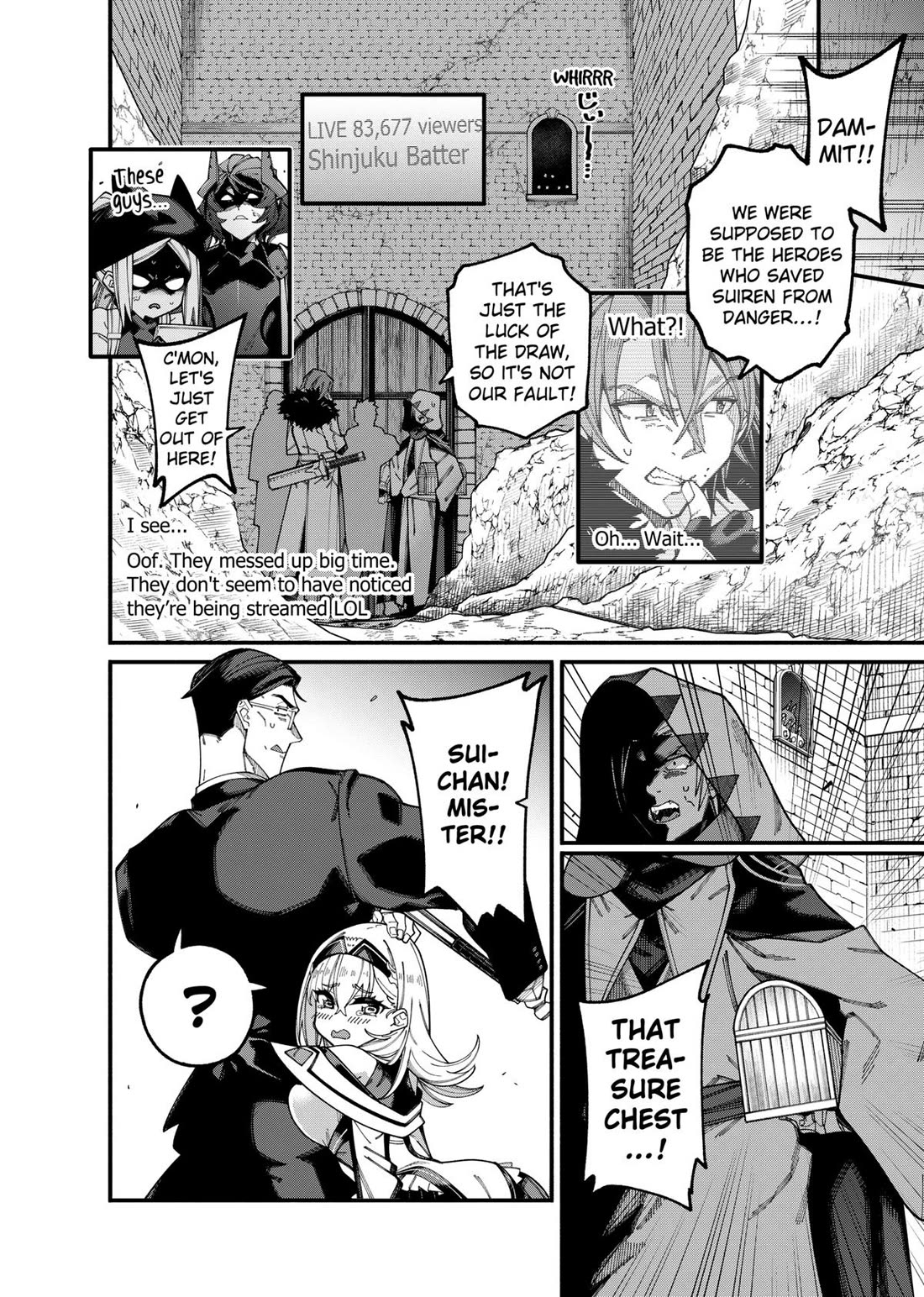 The Plain Salary Man Turned Out to Be a Hero: He was Invincible, Only to Be Exposed on His Niece's Dungeon Stream chapter 6 page 4