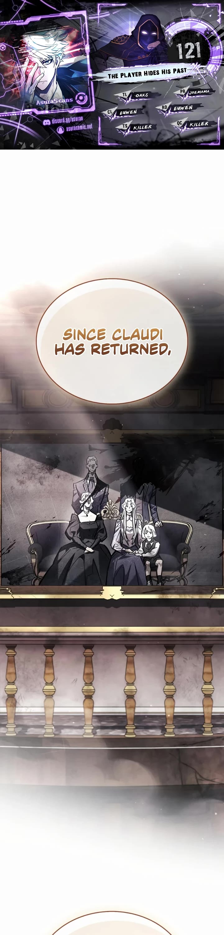 The Player Hides His Past chapter 121 page 1