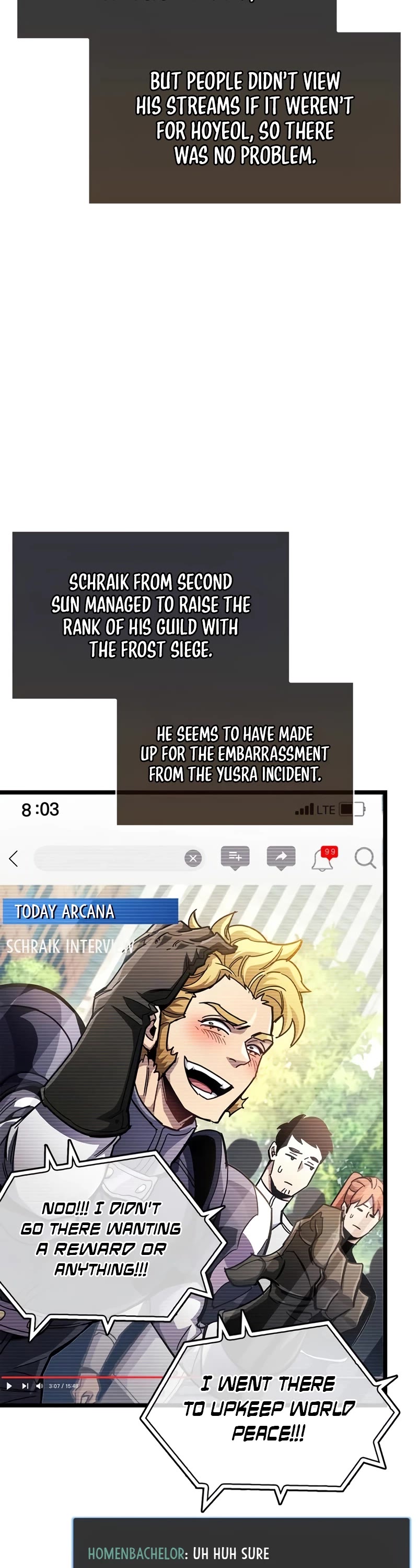 The Player Hides His Past chapter 53 page 28