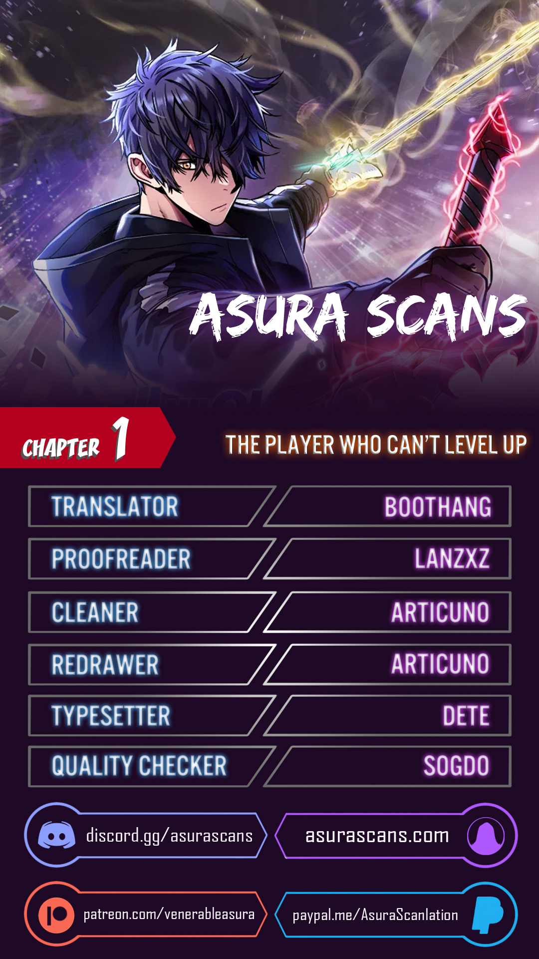 The Player That Can't Level Up chapter 1 page 1