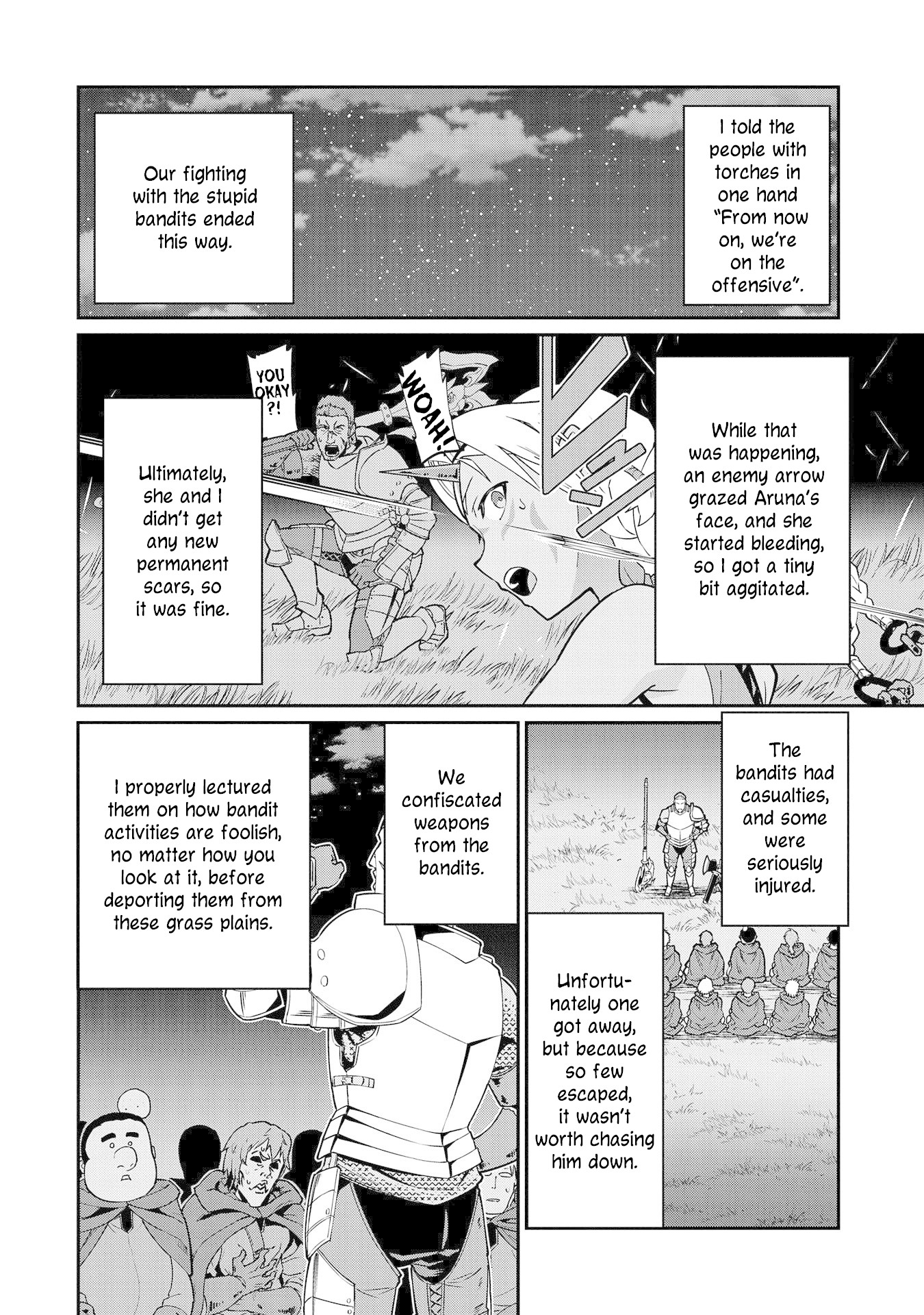 The Population Of The Frontier Owner Starts With 0. "Dias The Blue" And A Blue Horned Girl. chapter 10 page 21