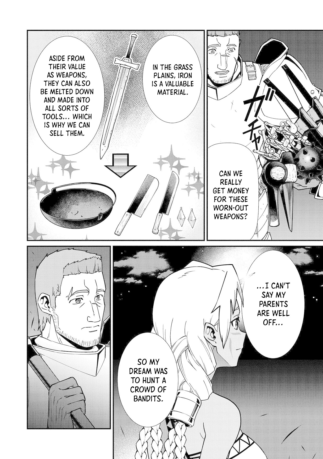 The Population Of The Frontier Owner Starts With 0. "Dias The Blue" And A Blue Horned Girl. chapter 10 page 23