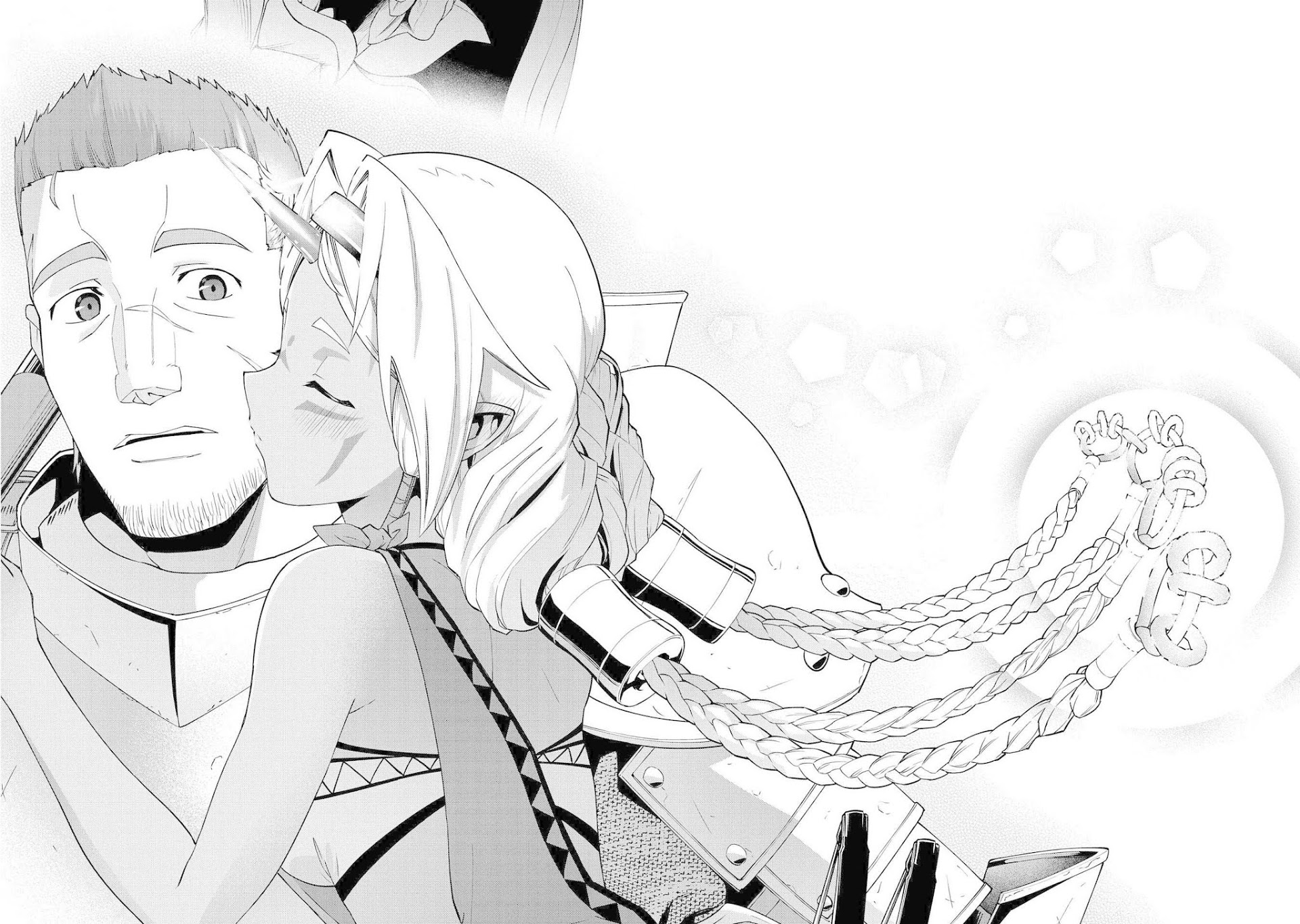 The Population Of The Frontier Owner Starts With 0. "Dias The Blue" And A Blue Horned Girl. chapter 10 page 29