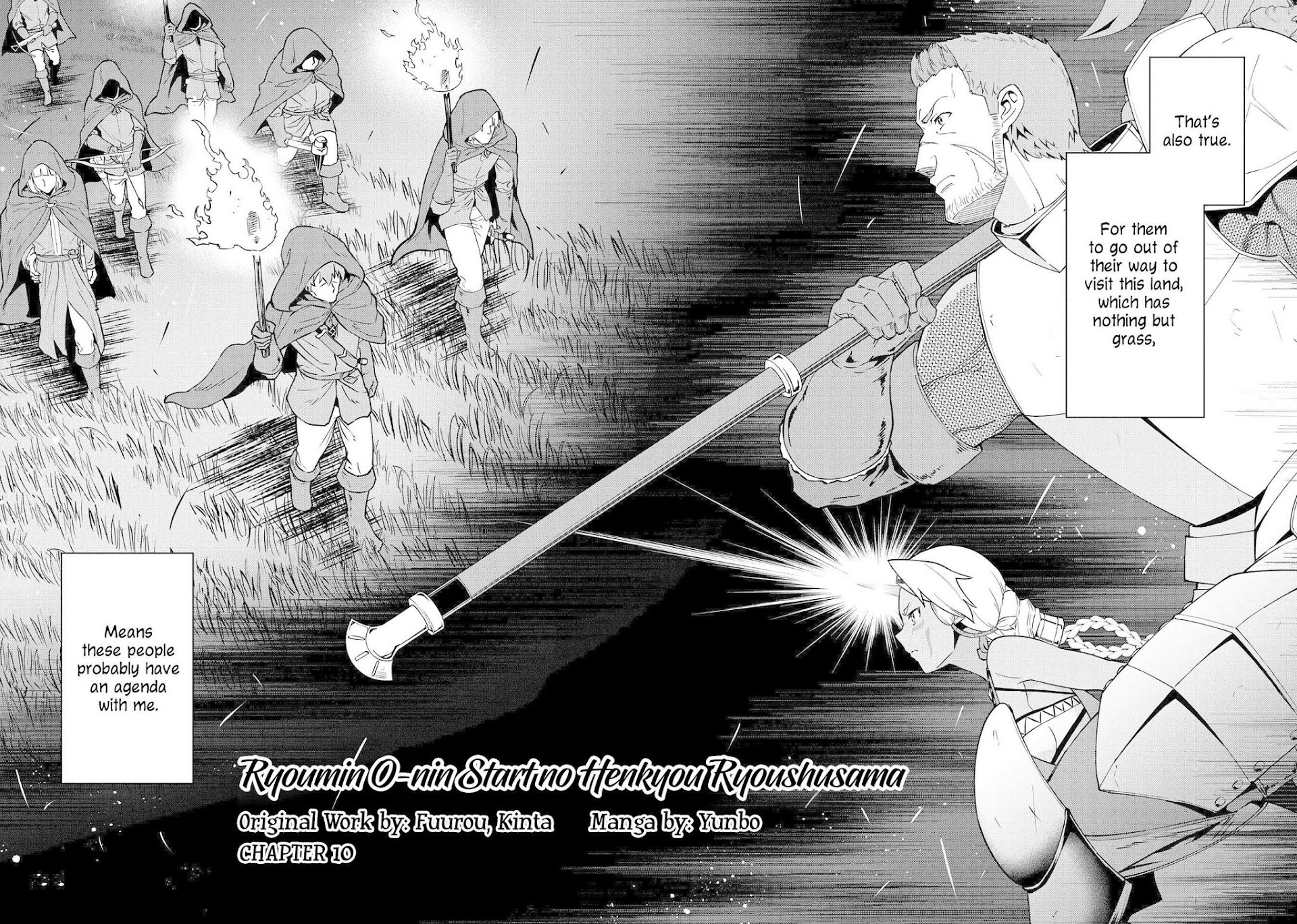 The Population Of The Frontier Owner Starts With 0. "Dias The Blue" And A Blue Horned Girl. chapter 10 page 4