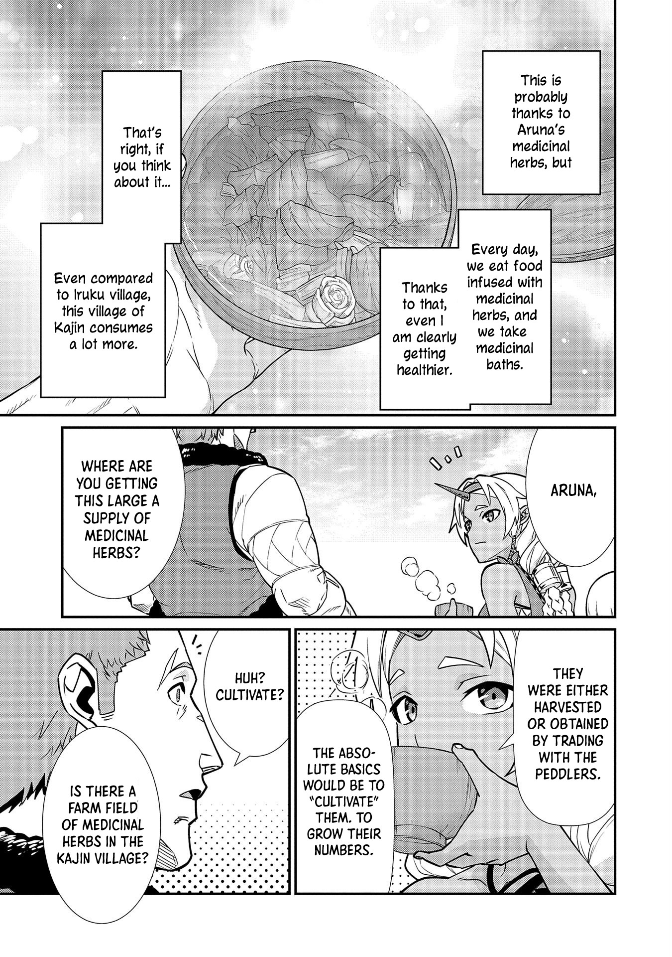 The Population Of The Frontier Owner Starts With 0. "Dias The Blue" And A Blue Horned Girl. chapter 11 page 11