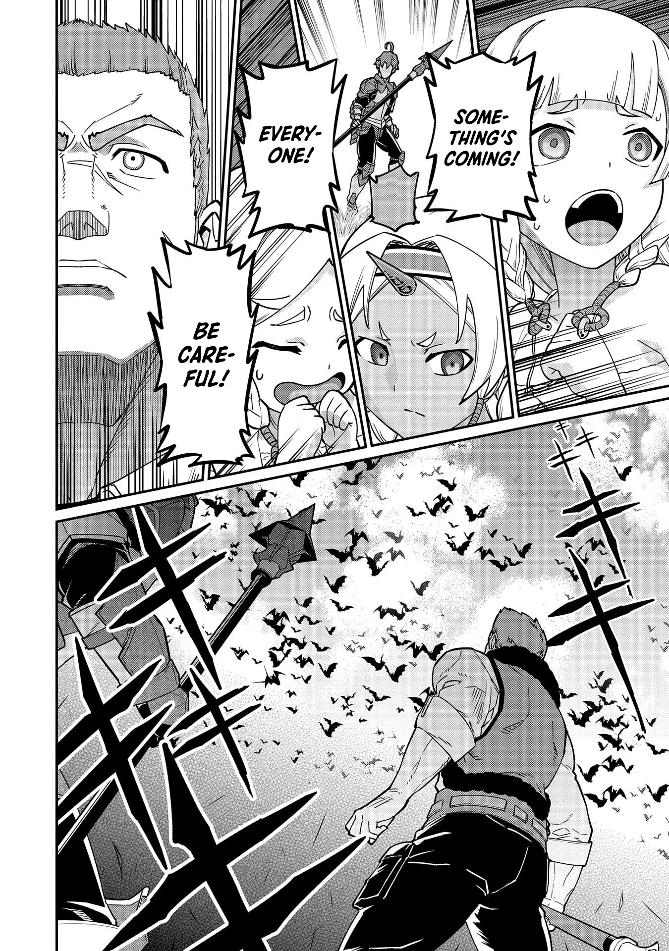 The Population Of The Frontier Owner Starts With 0. "Dias The Blue" And A Blue Horned Girl. chapter 11 page 24