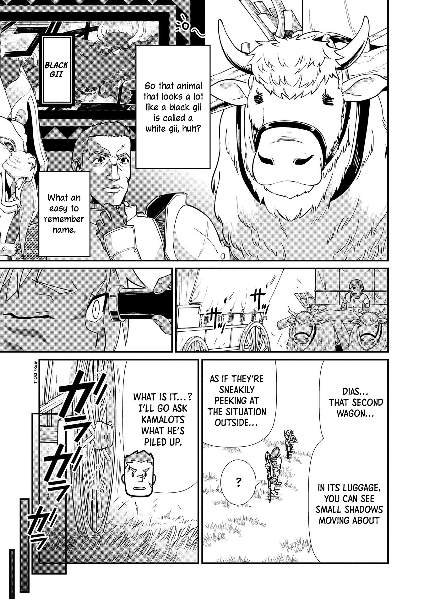 The Population Of The Frontier Owner Starts With 0. "Dias The Blue" And A Blue Horned Girl. chapter 12 page 9