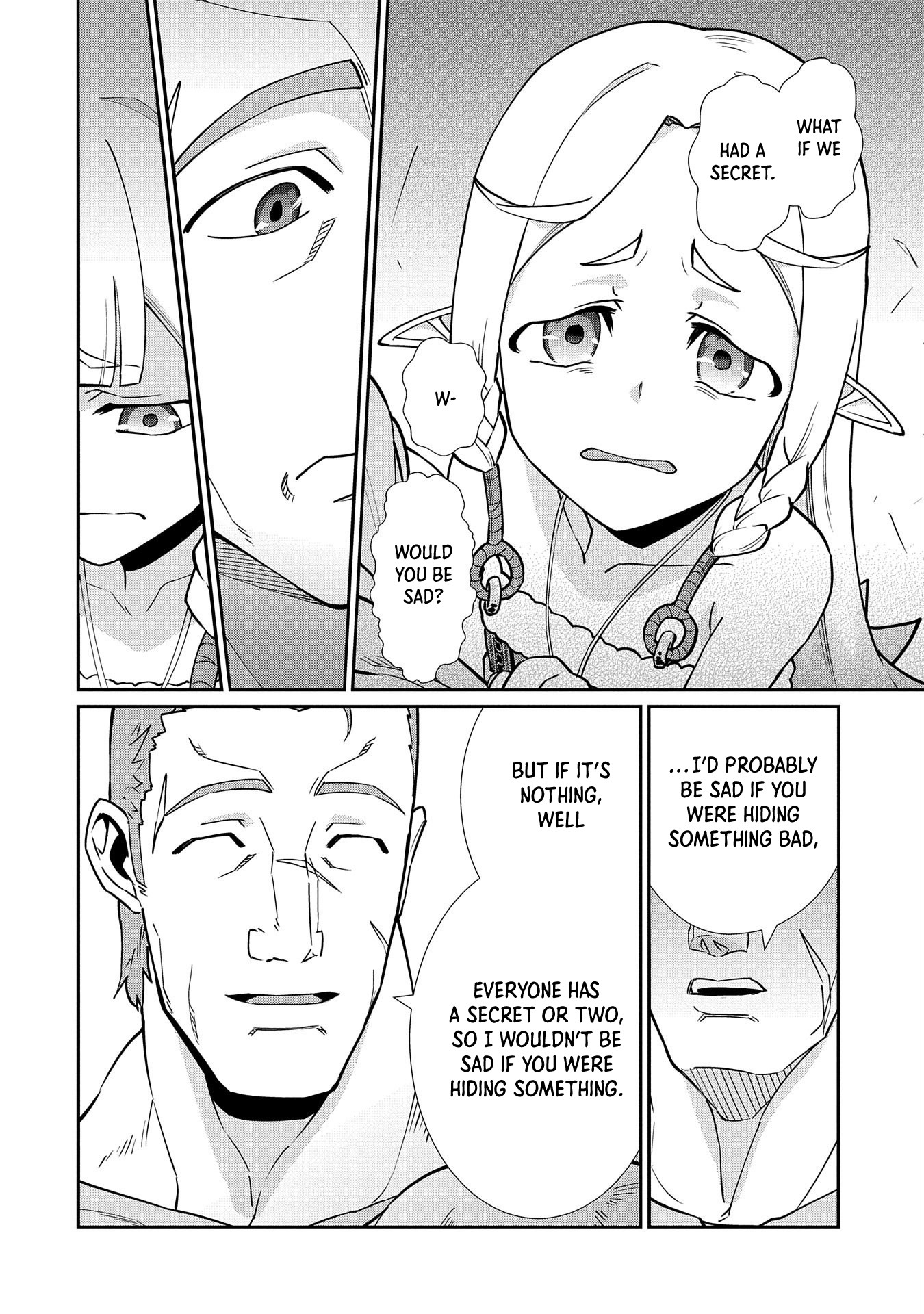 The Population Of The Frontier Owner Starts With 0. "Dias The Blue" And A Blue Horned Girl. chapter 13 page 12