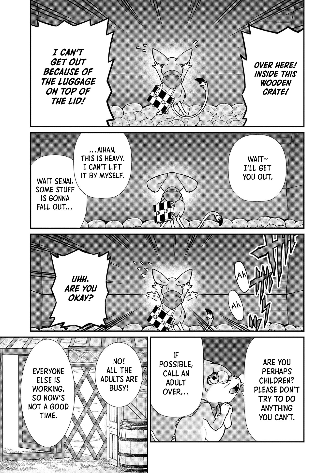 The Population Of The Frontier Owner Starts With 0. "Dias The Blue" And A Blue Horned Girl. chapter 13 page 31