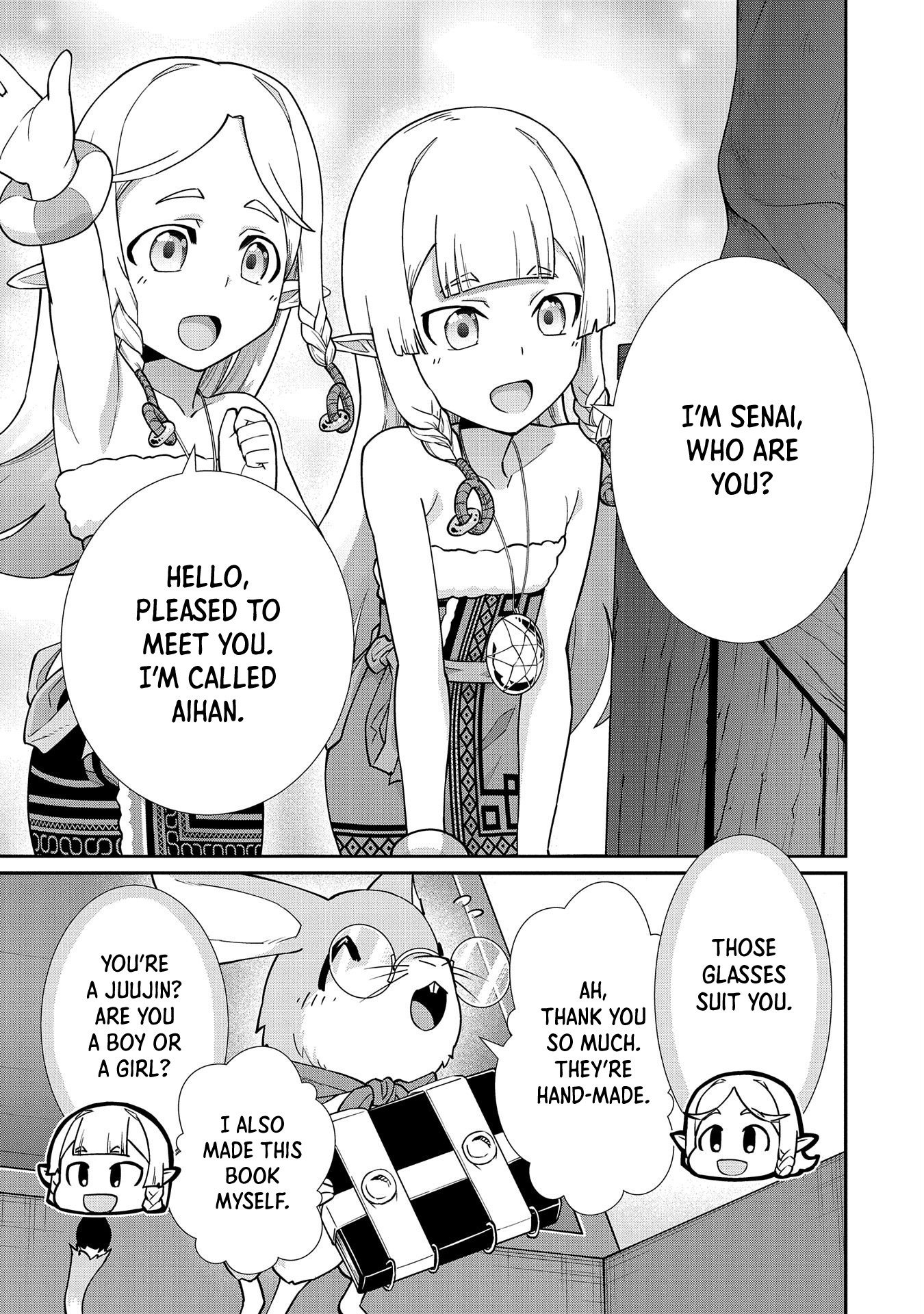 The Population Of The Frontier Owner Starts With 0. "Dias The Blue" And A Blue Horned Girl. chapter 13 page 33