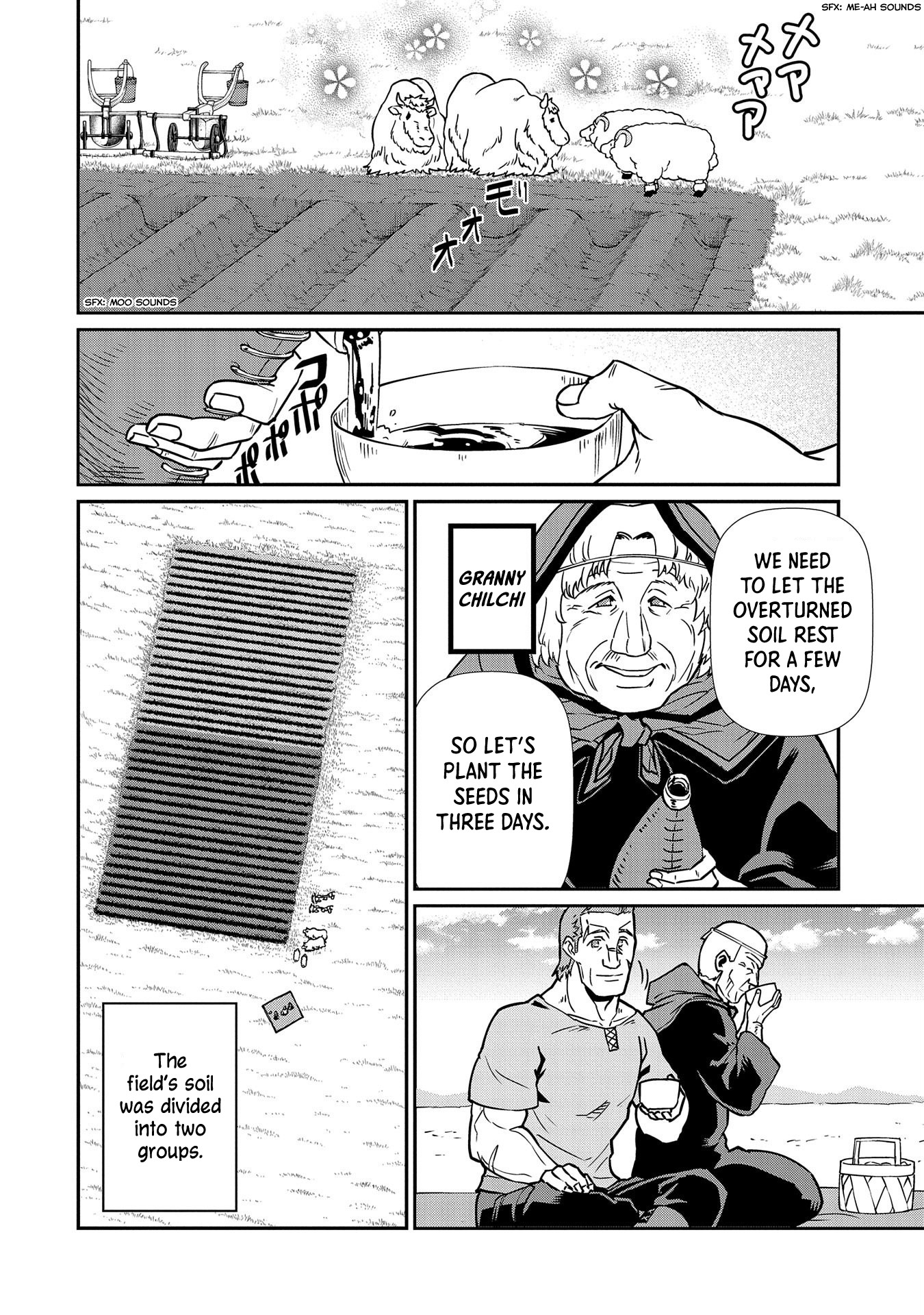 The Population Of The Frontier Owner Starts With 0. "Dias The Blue" And A Blue Horned Girl. chapter 13 page 6