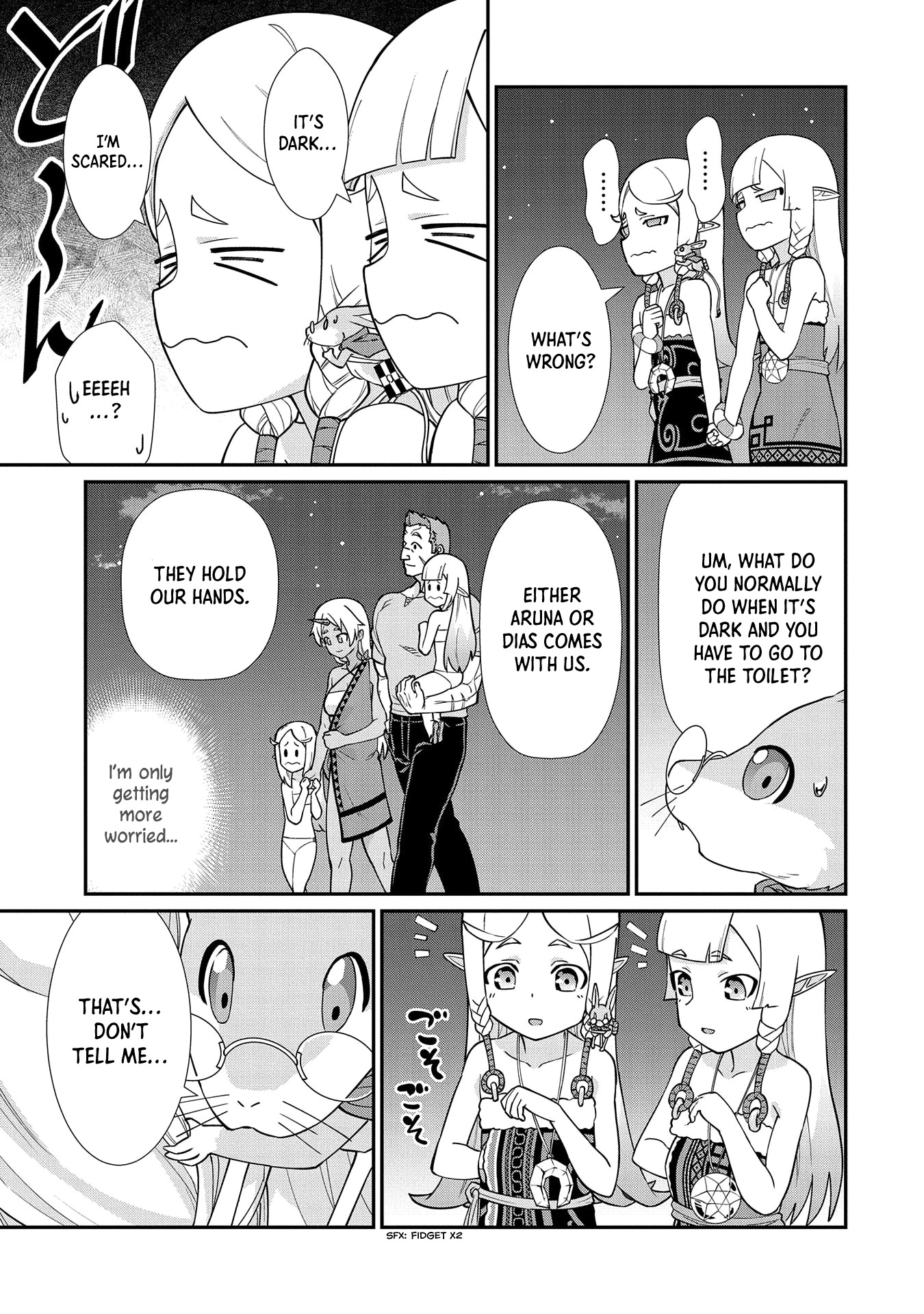 The Population Of The Frontier Owner Starts With 0. "Dias The Blue" And A Blue Horned Girl. chapter 14 page 17