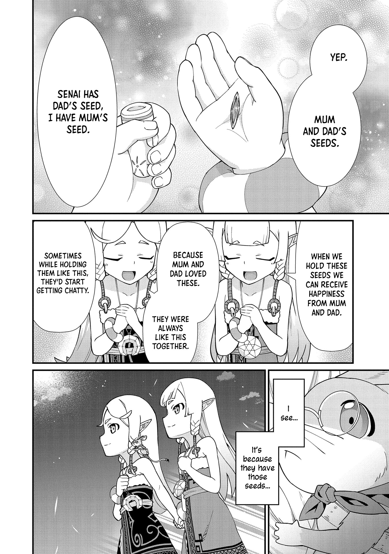 The Population Of The Frontier Owner Starts With 0. "Dias The Blue" And A Blue Horned Girl. chapter 14 page 18