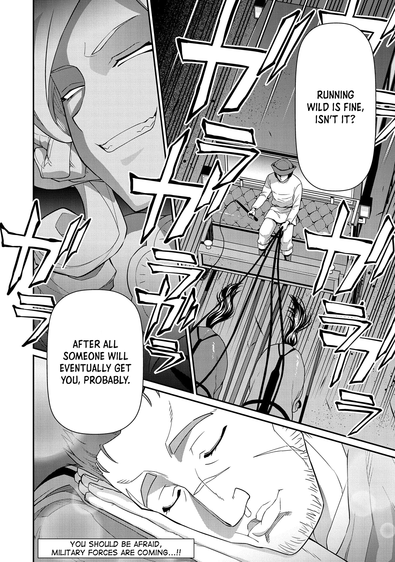 The Population Of The Frontier Owner Starts With 0. "Dias The Blue" And A Blue Horned Girl. chapter 14 page 33