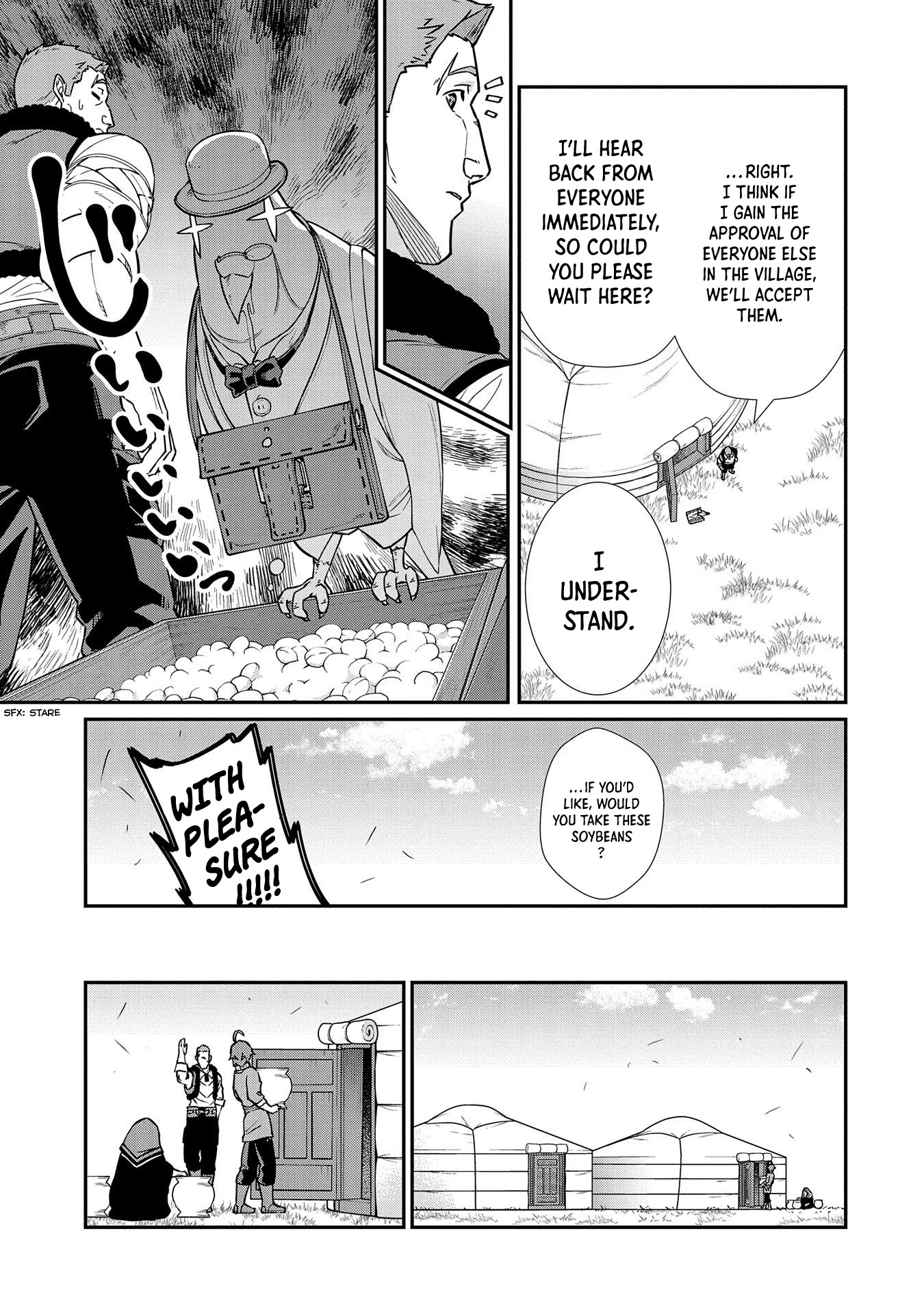 The Population Of The Frontier Owner Starts With 0. "Dias The Blue" And A Blue Horned Girl. chapter 15 page 13