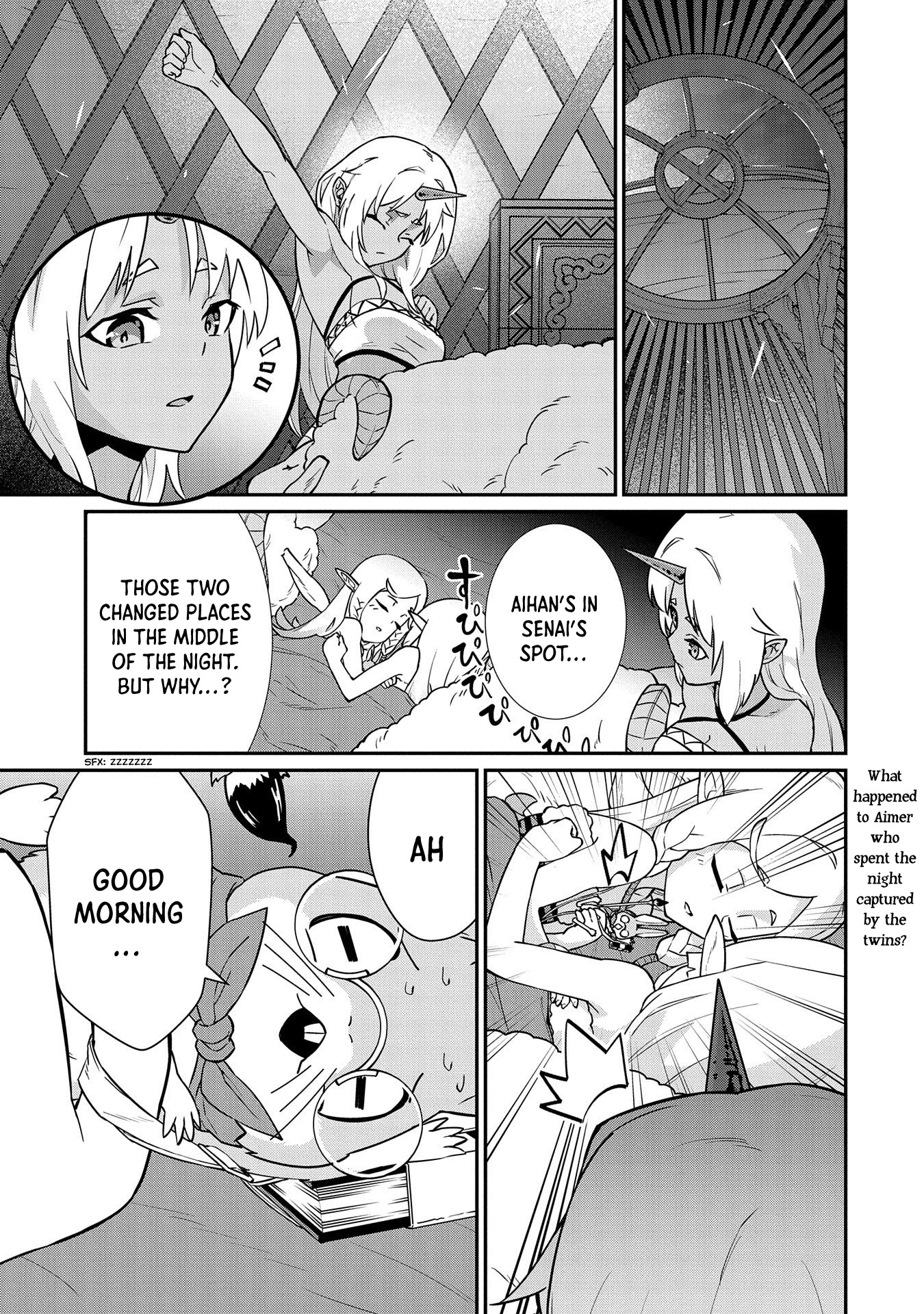 The Population Of The Frontier Owner Starts With 0. "Dias The Blue" And A Blue Horned Girl. chapter 15 page 3