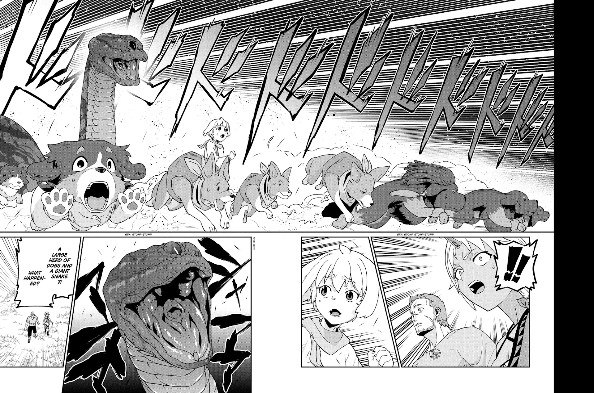 The Population Of The Frontier Owner Starts With 0. "Dias The Blue" And A Blue Horned Girl. chapter 16 page 14