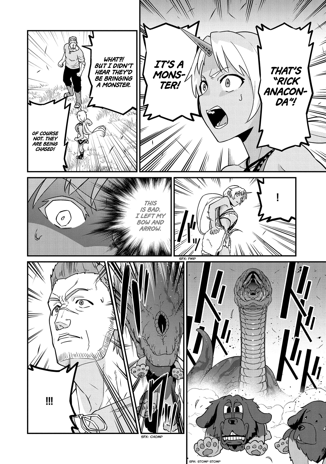 The Population Of The Frontier Owner Starts With 0. "Dias The Blue" And A Blue Horned Girl. chapter 16 page 15