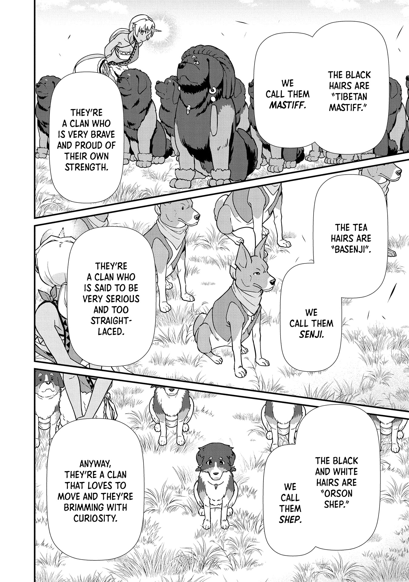 The Population Of The Frontier Owner Starts With 0. "Dias The Blue" And A Blue Horned Girl. chapter 16 page 21